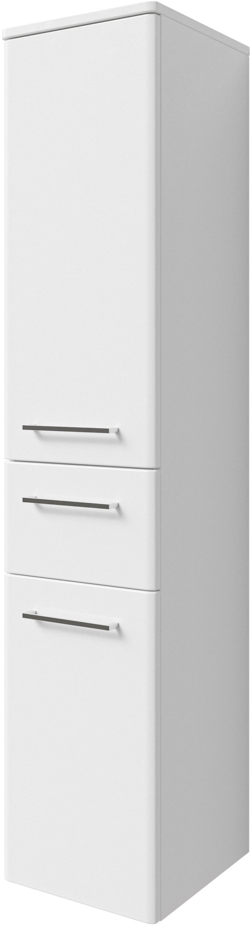 Saphir Badmöbel-Set »Quickset 316 5-teilig, inkl. Keramik-Waschtisch und LED-Spiegelschrank« Set, 5 Stk. tlg.