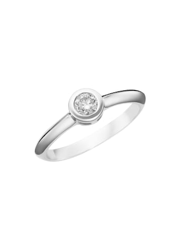 Diamantring »Ring mit Brillant in Zargenfassung, Gold 585«
