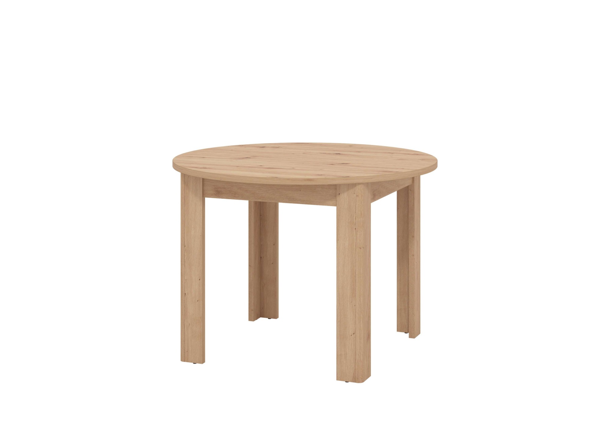 Home affaire Esstisch »Ancona runder Tisch, 106 cm, MFD Tischplatte«, in verschiedenen modern Farben, Ideal für eine moderne Küche