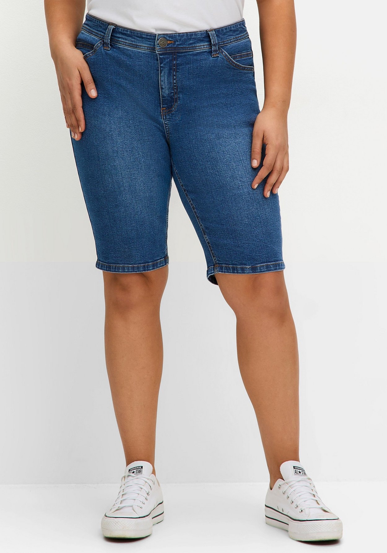 Sheego Jeansbermudas »Jeansbermudas im Curvy-Schnitt SUSANNE«