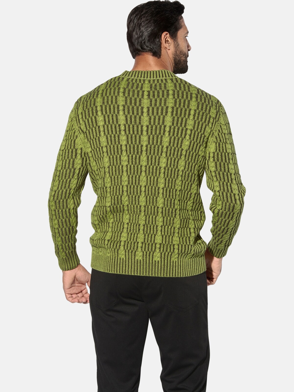 Jan Vanderstorm Rundhalspullover »Pullover AKSELHEIM«