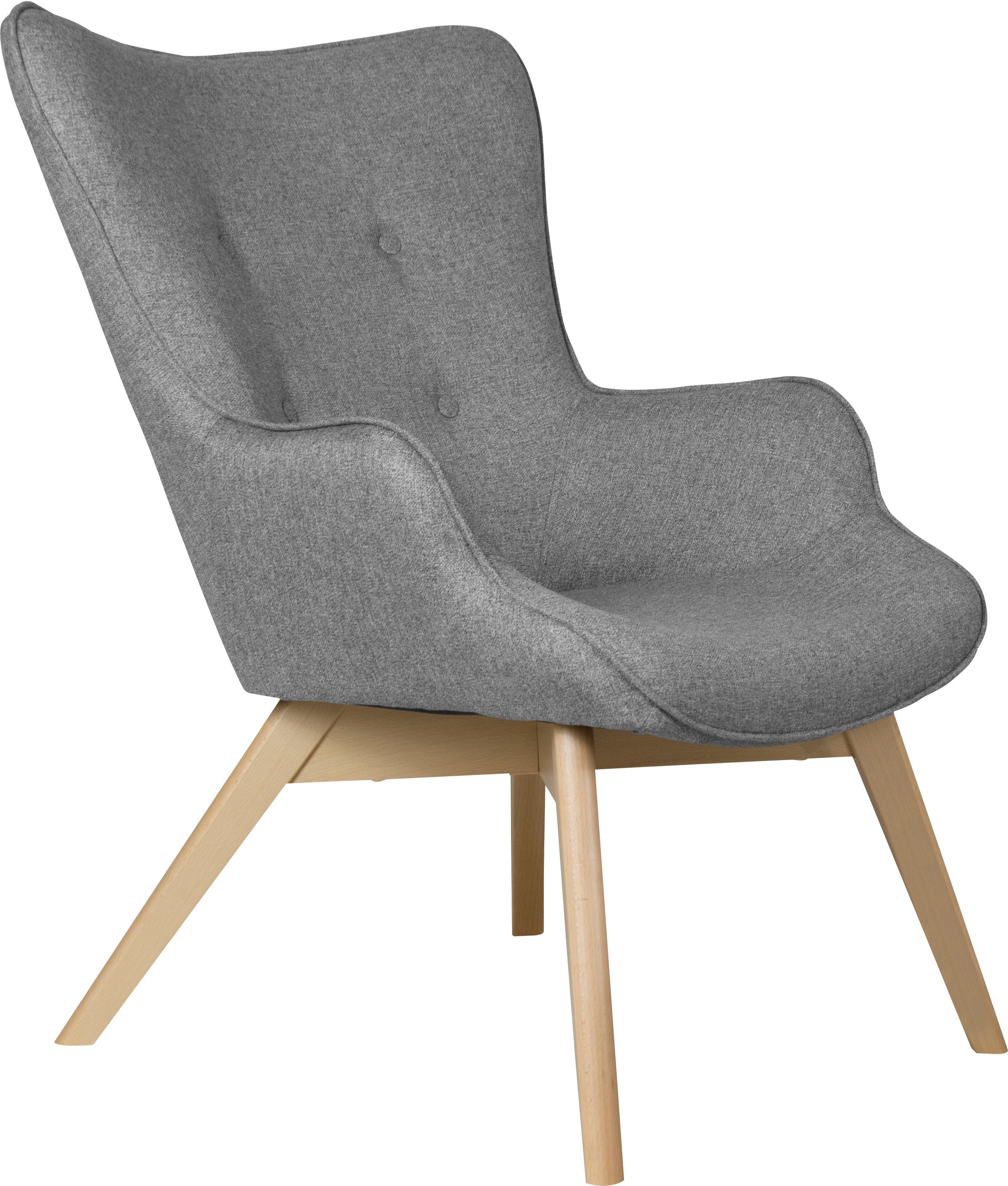 Home affaire Sessel »Nicko« wahlweise mit und ohne Hocker