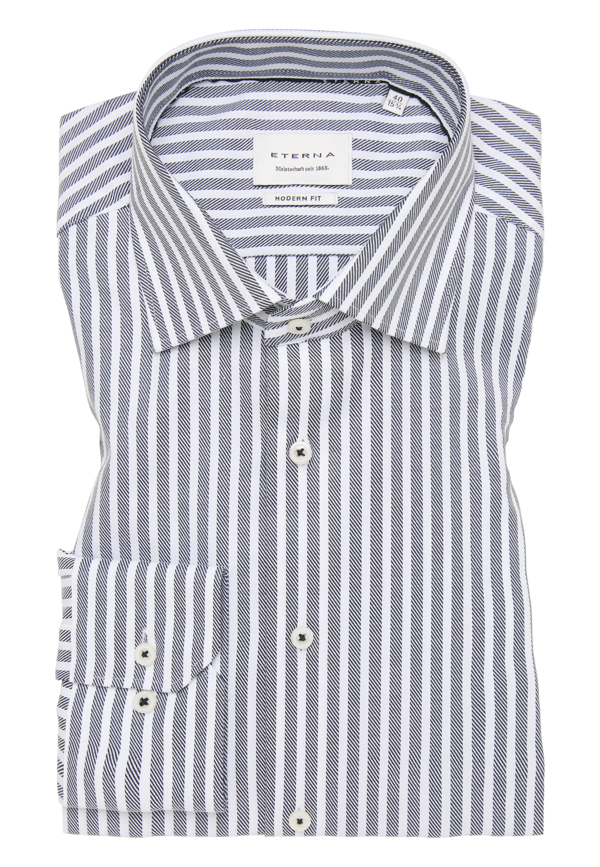 Eterna Langarmhemd »MODERN FIT« NON IRON (bügelfrei)