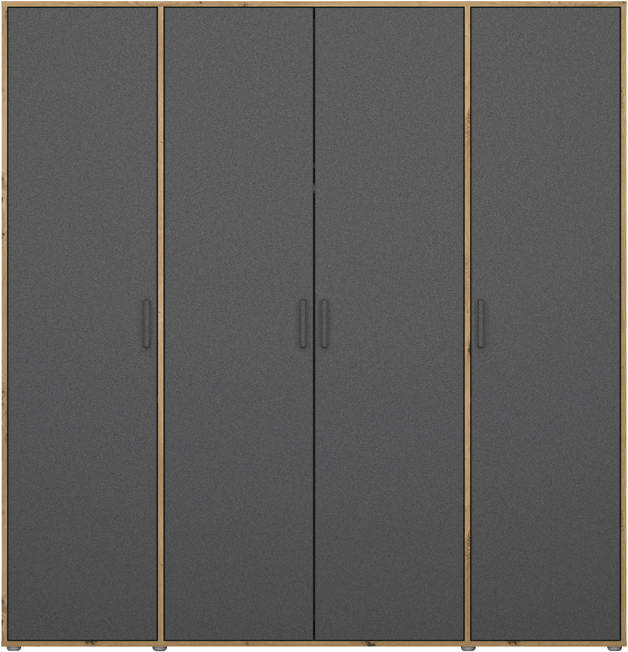 rauch Kleiderschrank »VOYAGER Otto´s Choice Garderobe Wäscheschrank TOPSELLER Schlafzimmer«, (in 3 verschiedenen Ausstattungen BASIC/CLASSIC/PREMIUM), Schrank mit modernen Griffen in viel Stauraum MADE IN GERMANY