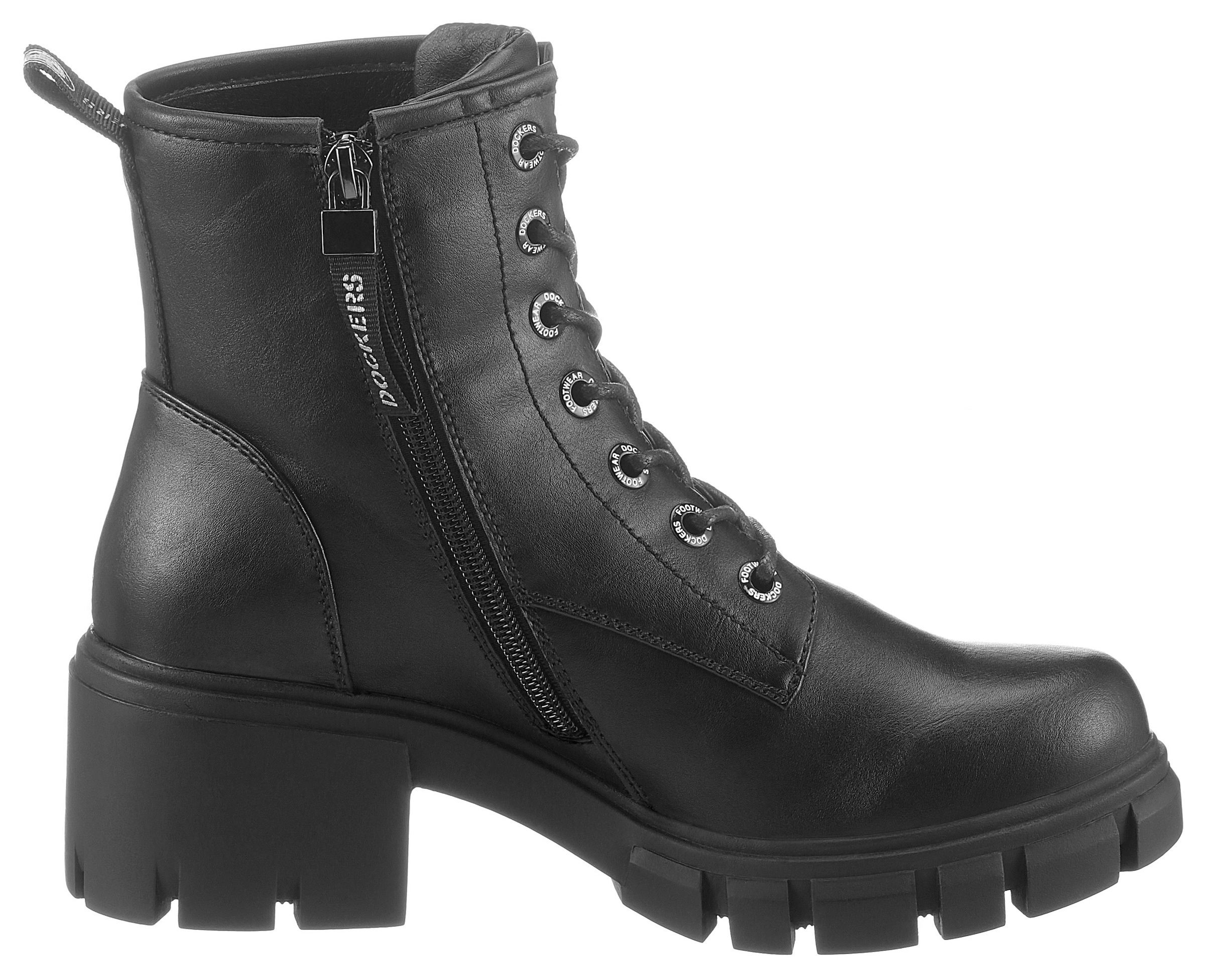 Dockers by Gerli Schnürboots  mit Reißverschluss