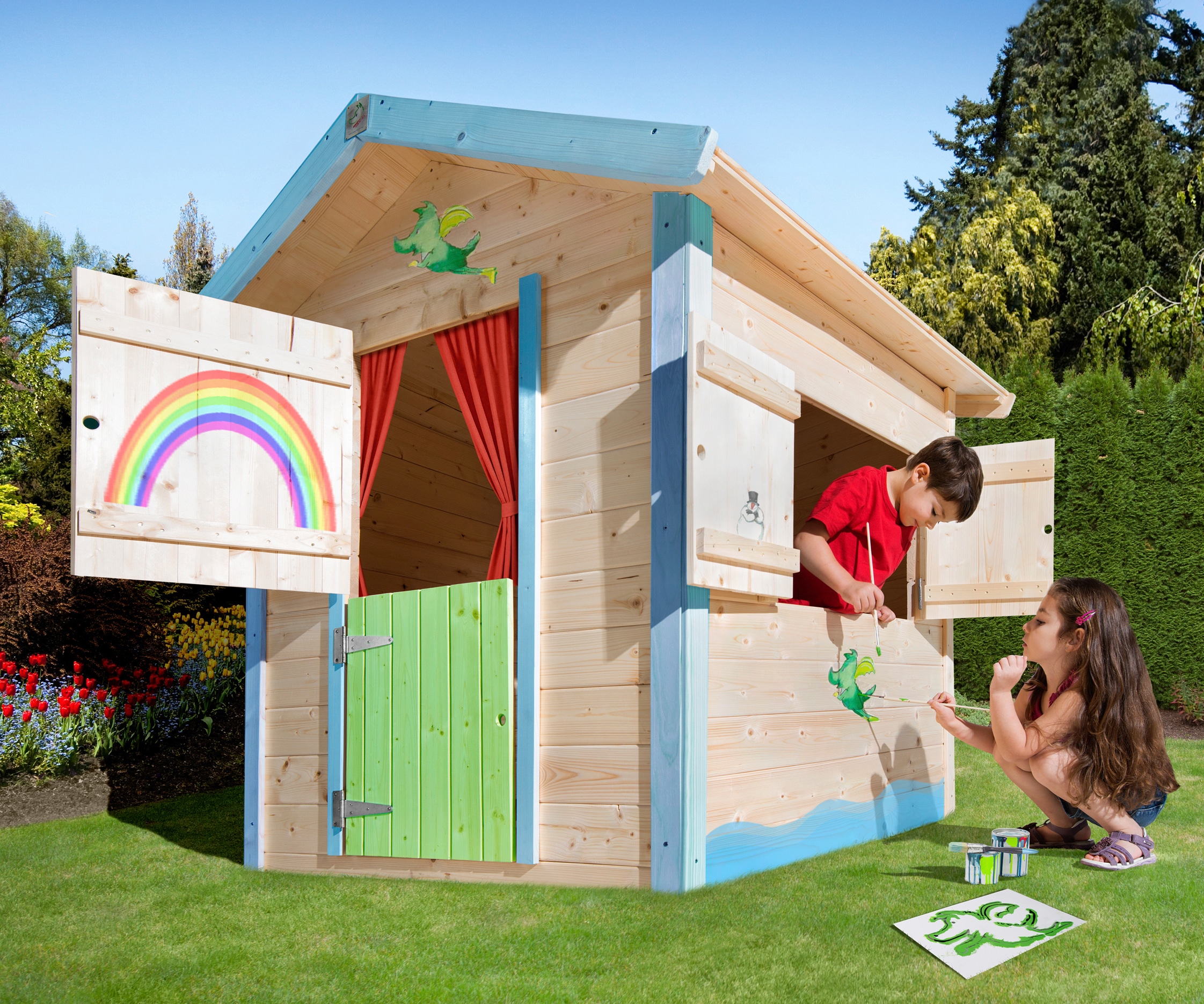 weka Spielhaus »Tabaluga Drachenhöhle«, BxTxH: 144x153x154 cm