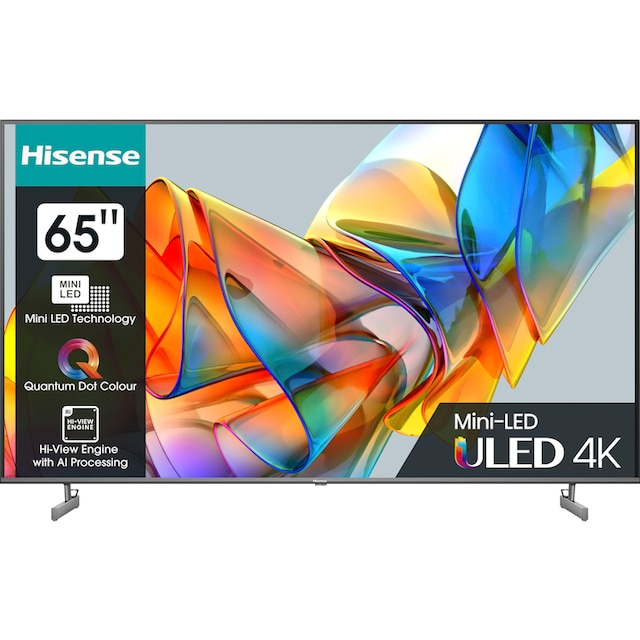 Hisense Mini-LED-Fernseher »65U6KQ«, 164 cm/65 Zoll, 4K Ultra HD, Smart-TV  ➥ 3 Jahre XXL Garantie | UNIVERSAL