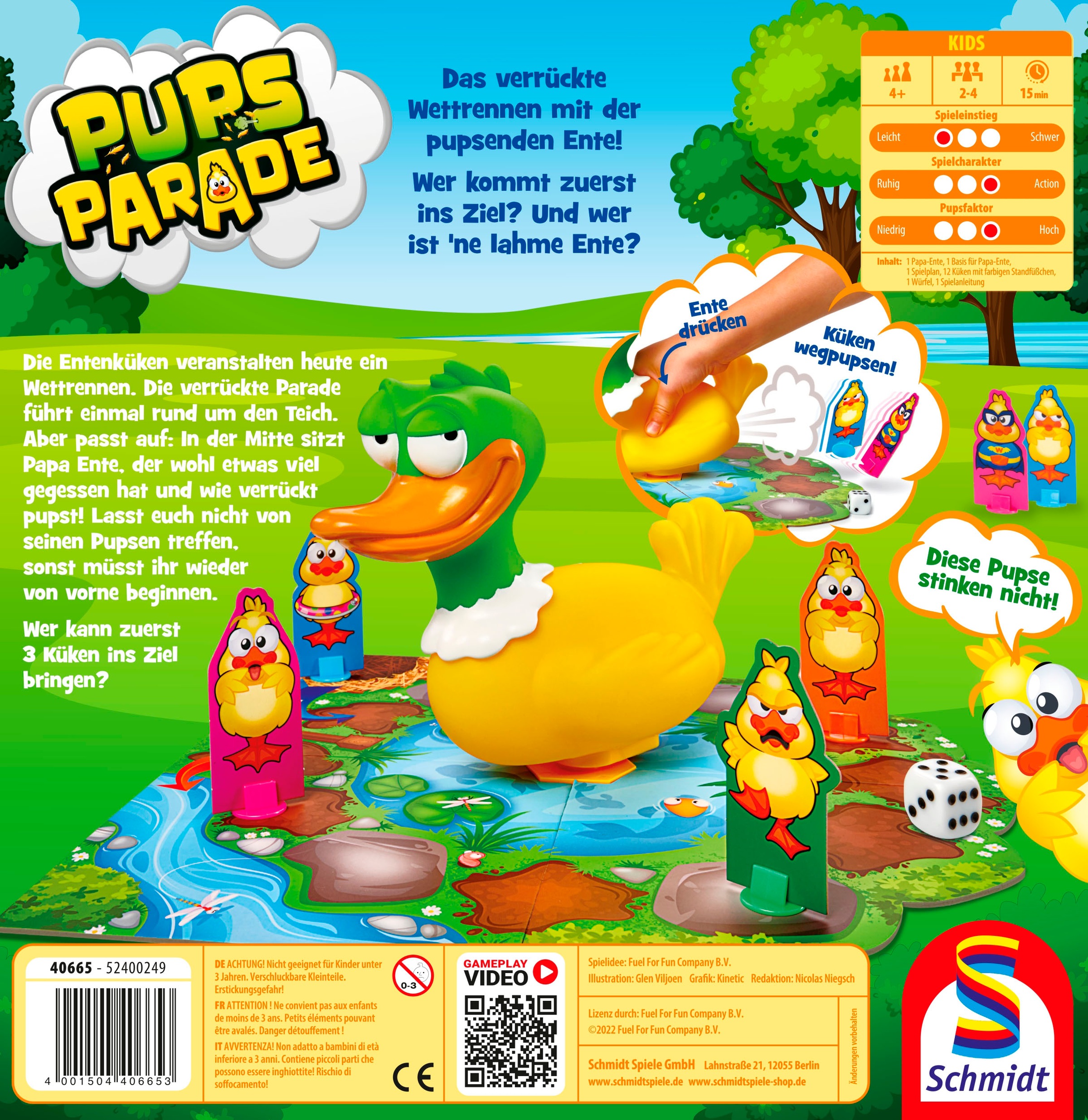 Schmidt Spiele Spiel »Pupsparade«