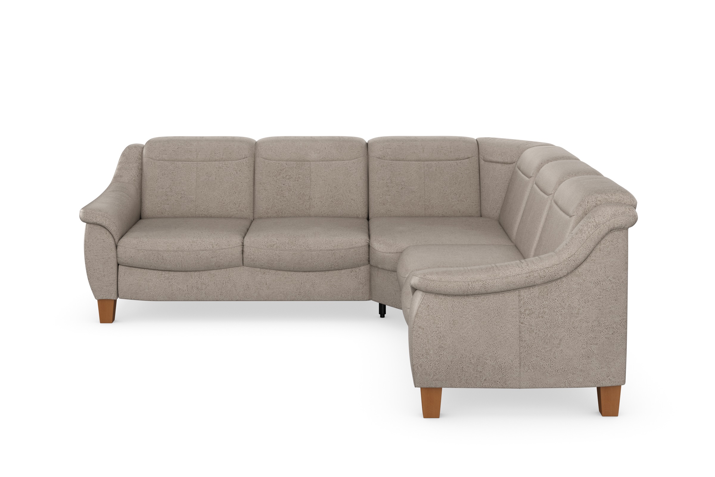 Home affaire Ecksofa »Caldera L-Form«, Federkern, wahlweise mit Kopfteilverstellung, Bettfunktion, Bettkasten