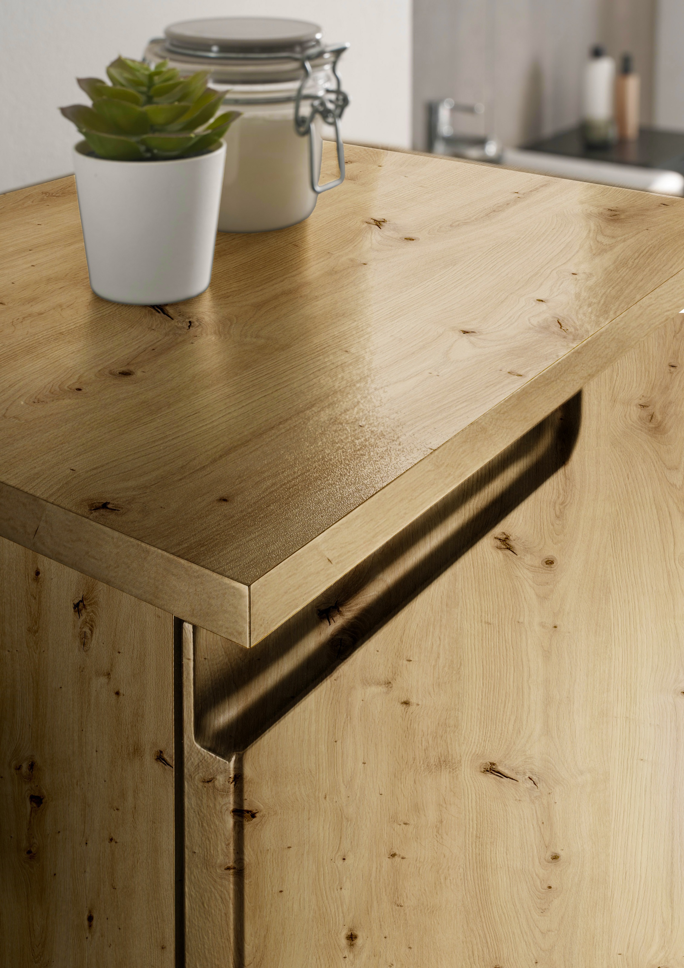 BASIC by Balculina Midischrank »Spice, Badezimmerschrank BxTxH 40x134x32 cm« 1 Stk. tlg. Breite 40 cm, Griffmulden,