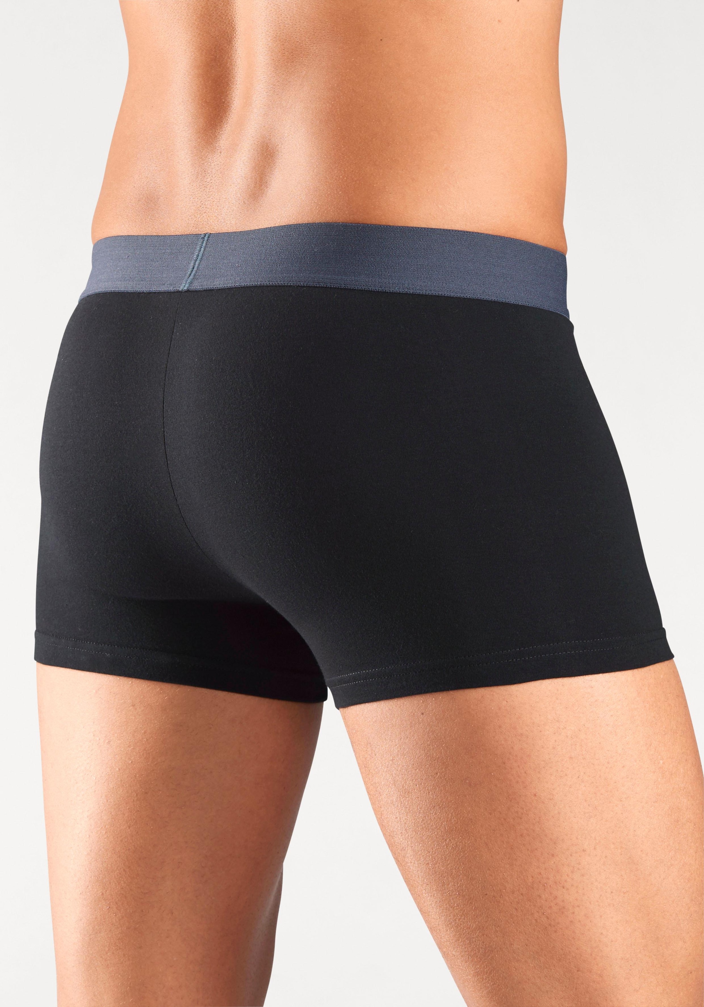 s.Oliver Boxer »Boxershorts für Herren«, (Packung, 4 St.), mit kontrastfarbenem Webbund