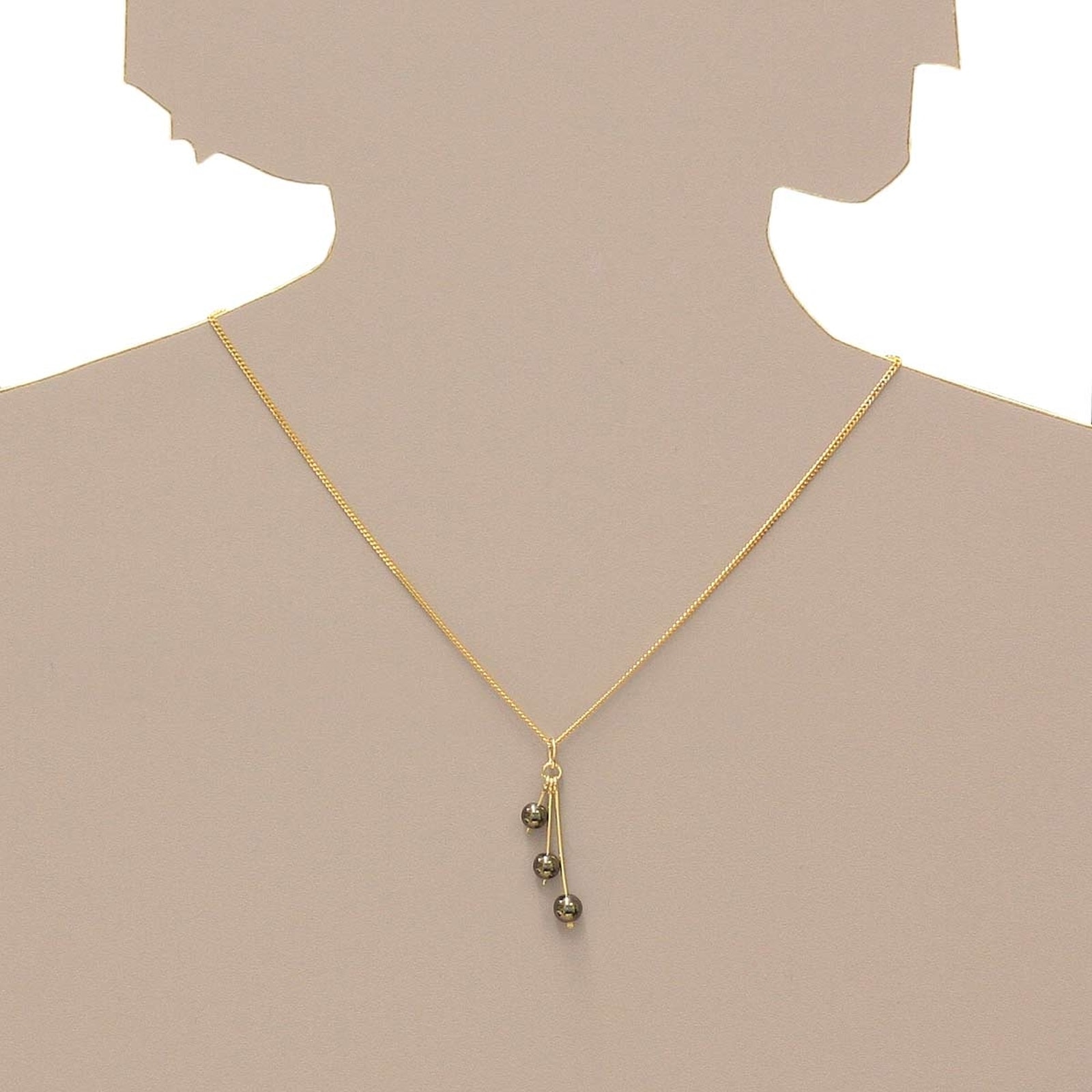 OSTSEE-SCHMUCK Kettenanhänger »Ostsee-Schmuck Anhänger Kugel 6 mm Hämatit« 1 Stk. tlg.