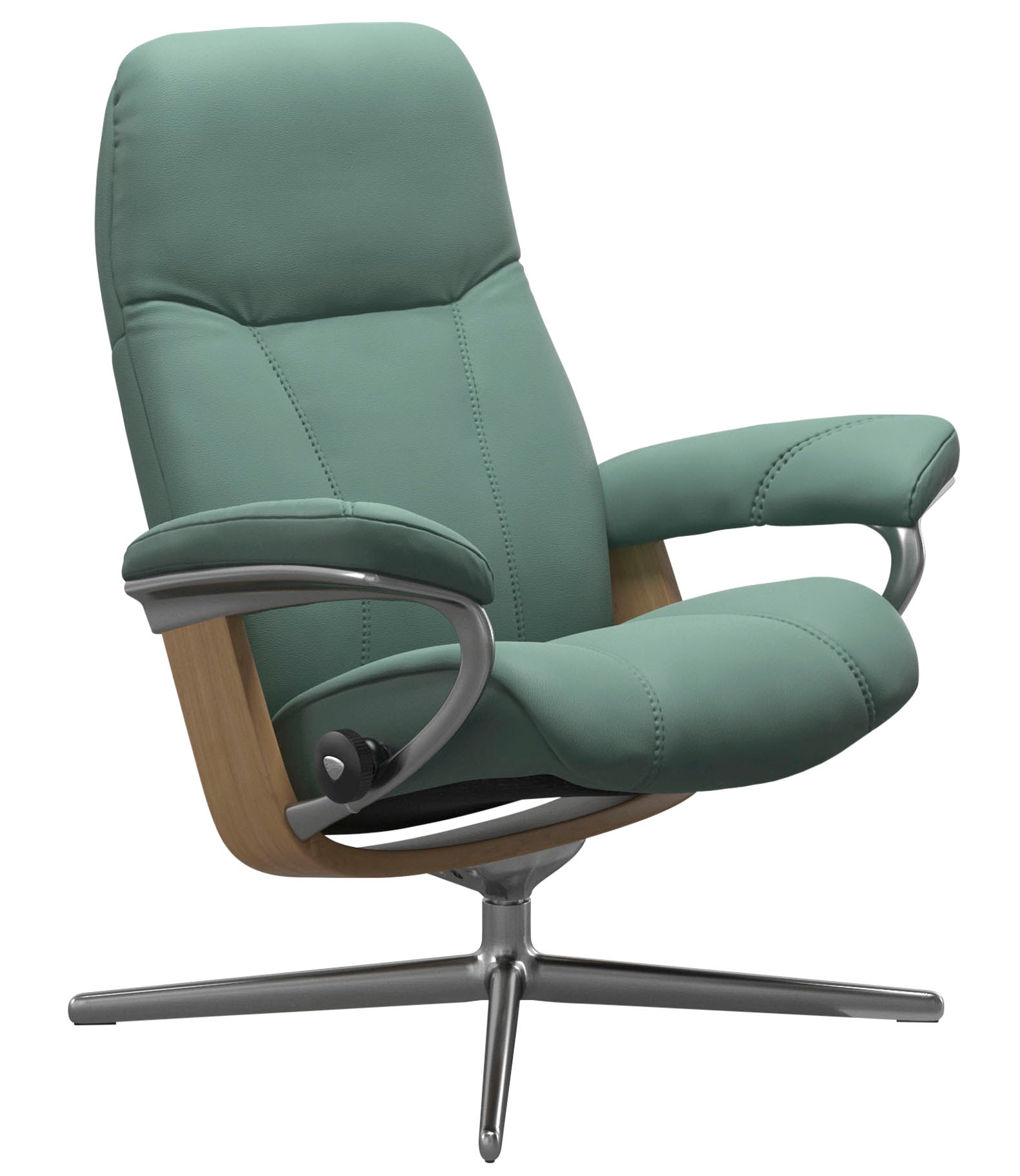 Stressless® Relaxsessel »Consul«, mit Cross Base, Größe S, M & L, Holzakzent Eiche