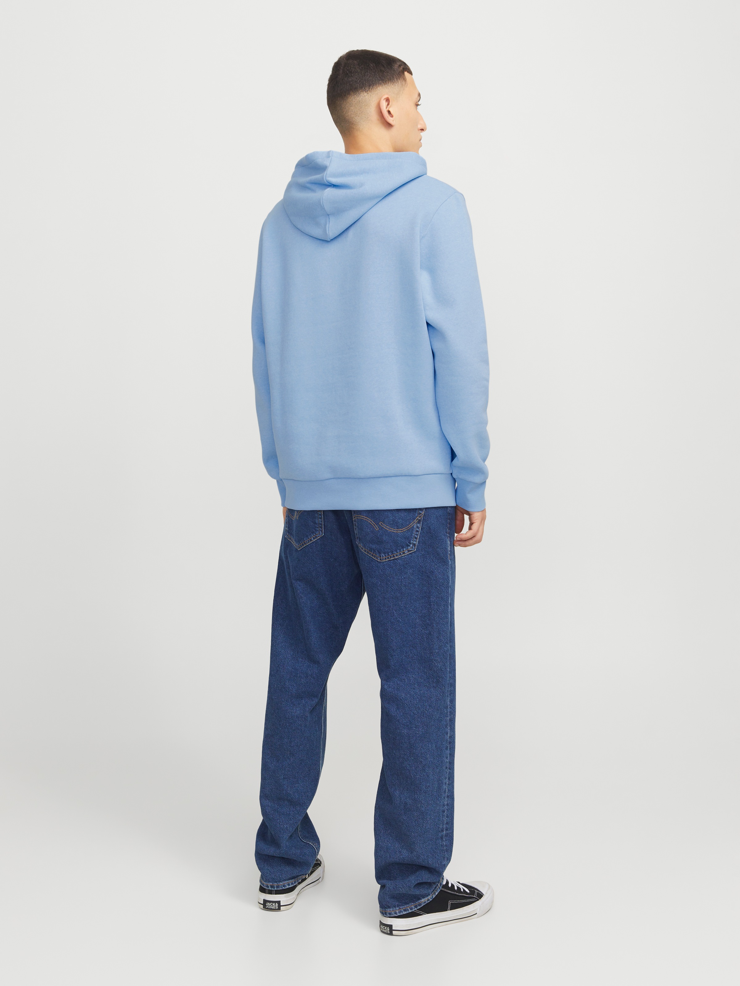 Jack & Jones Kapuzensweatshirt »JJELOGO SWEAT HOOD 2 COL 24/25 NOOS«, mit Logo Print