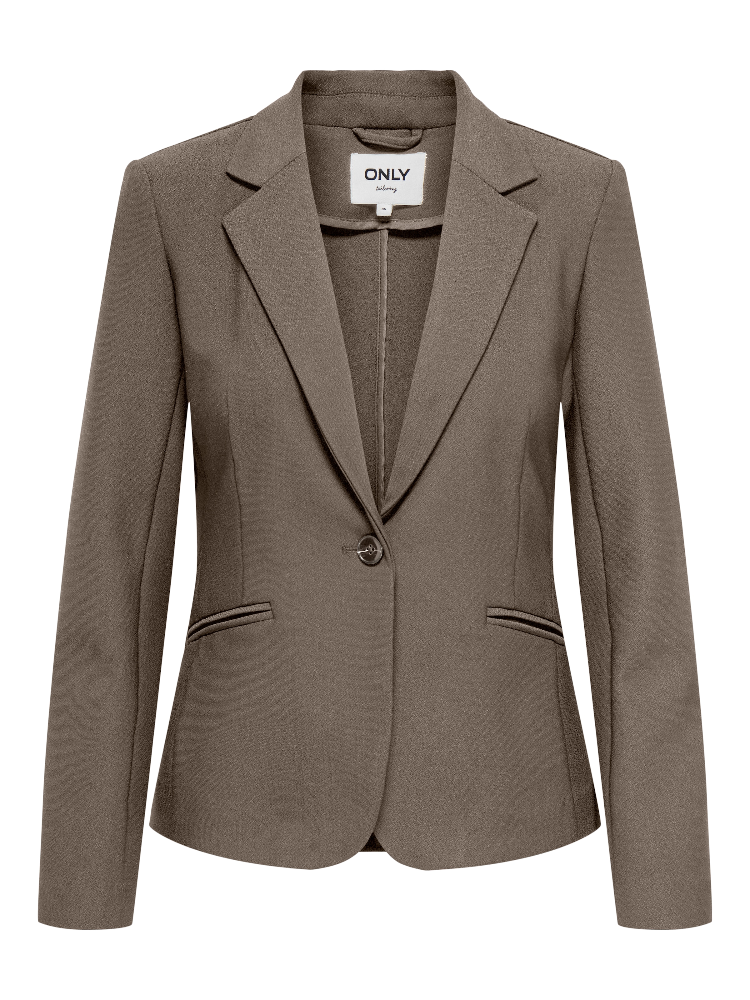 ONLY Kurzblazer »ONLRYNA LIFE LS UNLIN FIT BLAZER TLR ZLO« Materialmix mit Stretch