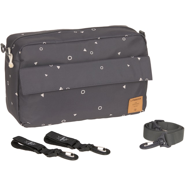 LÄSSIG Kinderwagen-Tasche »Casual, Buggy Organizer Bag, Universe Anthracite«,  für Kinderwagen oder Buggy; PETA-approved vegan bei ♕