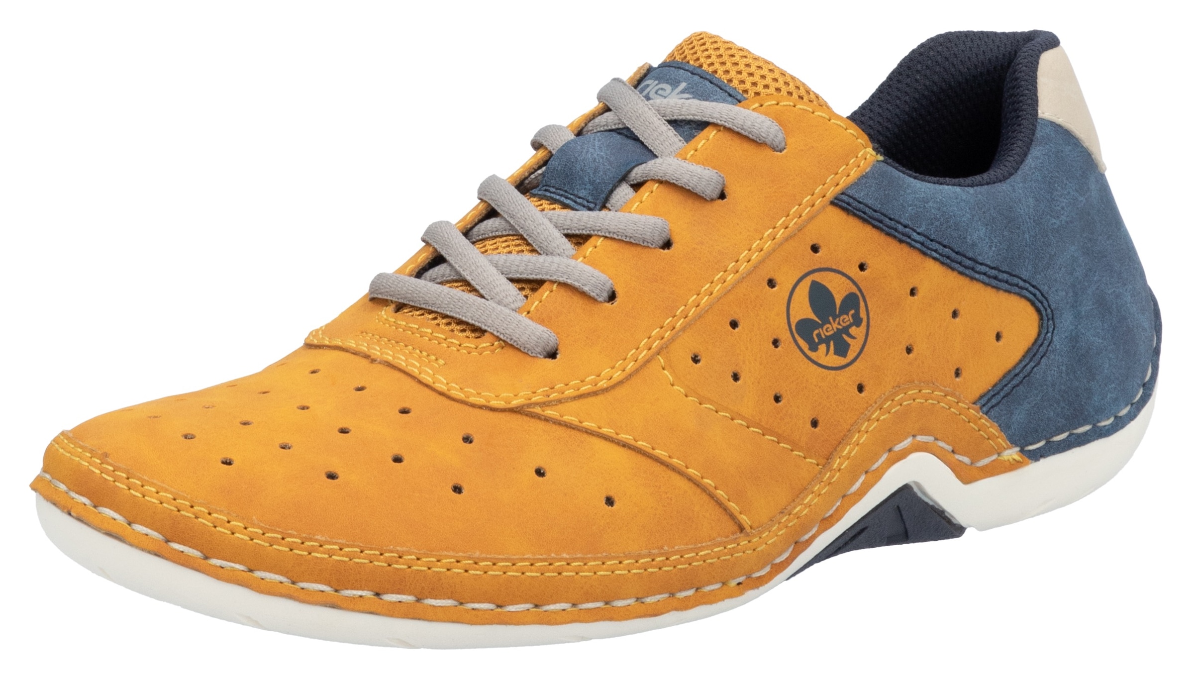 Rieker Sneaker  , Schnürschuh, Halbschuh, Freizeitschuh mit MemoSoft-Innensohle