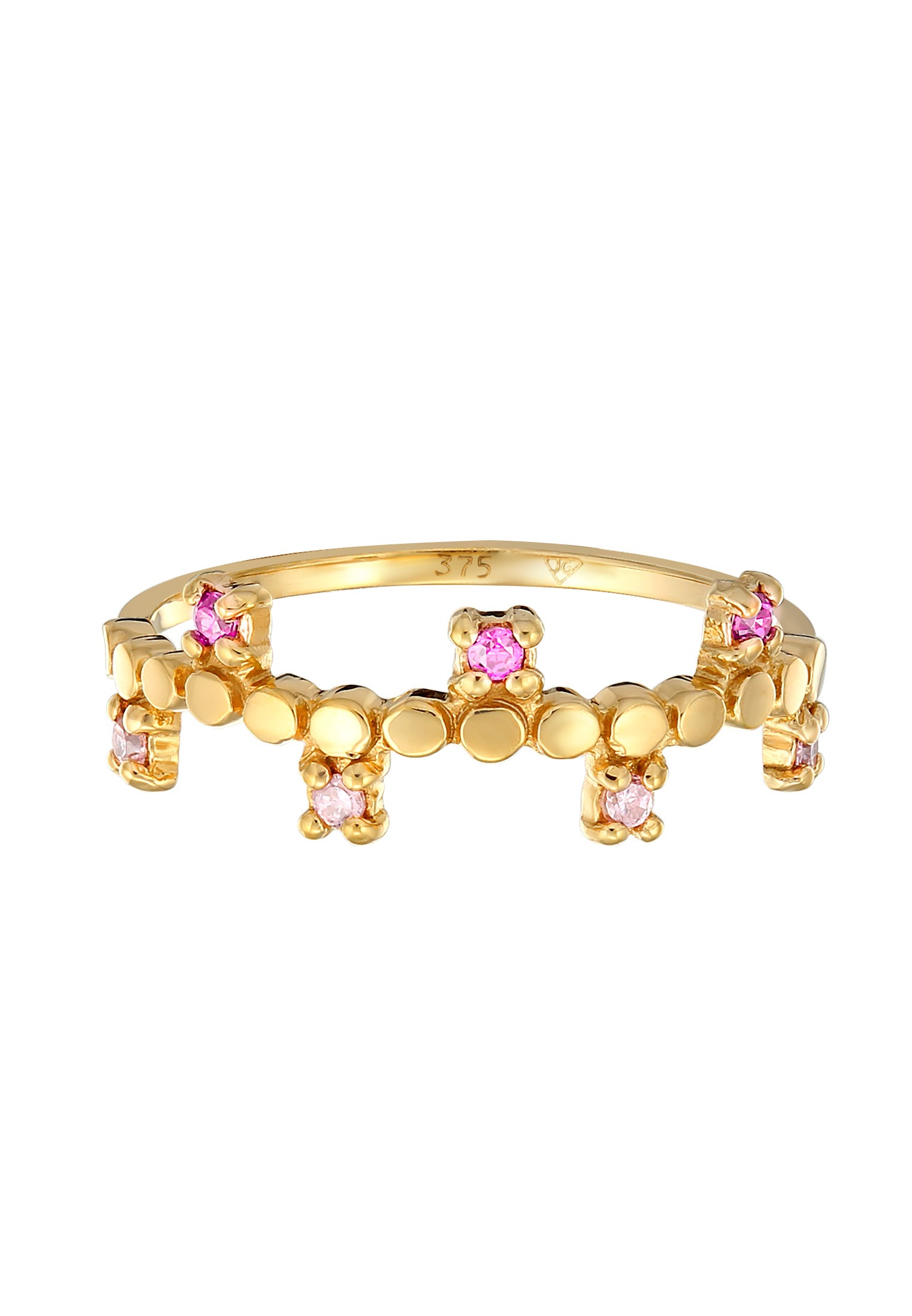 HAZE & GLORY Silberring »Ring Victory of Love 375 Gelbgold«