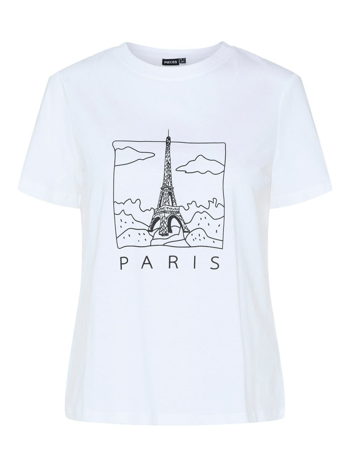 pieces Kurzarmshirt »PCMARIA SS O-NECK TEE BC MM JRS«