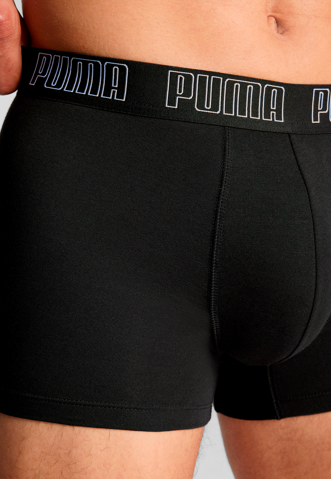 PUMA Trunk »PUMA MEN EVERYDAY TRUNKS 2P« Packung, 2er Pack,  mit kontrastfarbigem Webbund