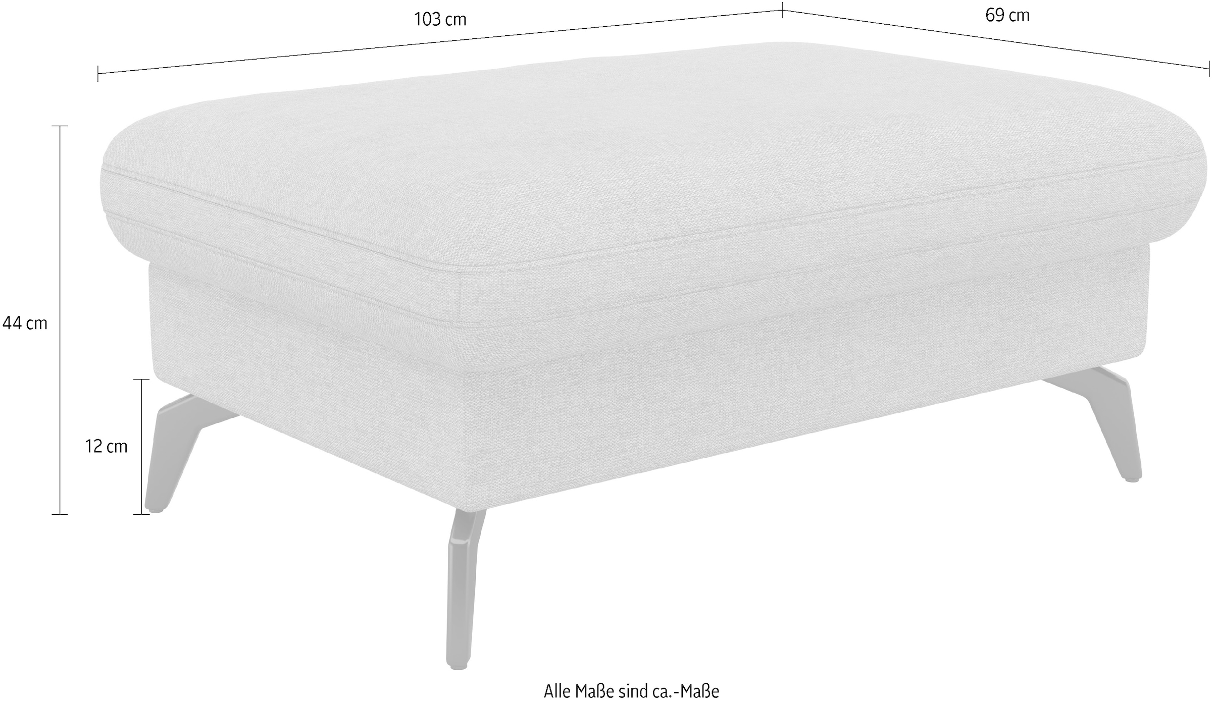 sit&more Stauraumhocker »Morris Jubi«, mit praktischen Stauraum