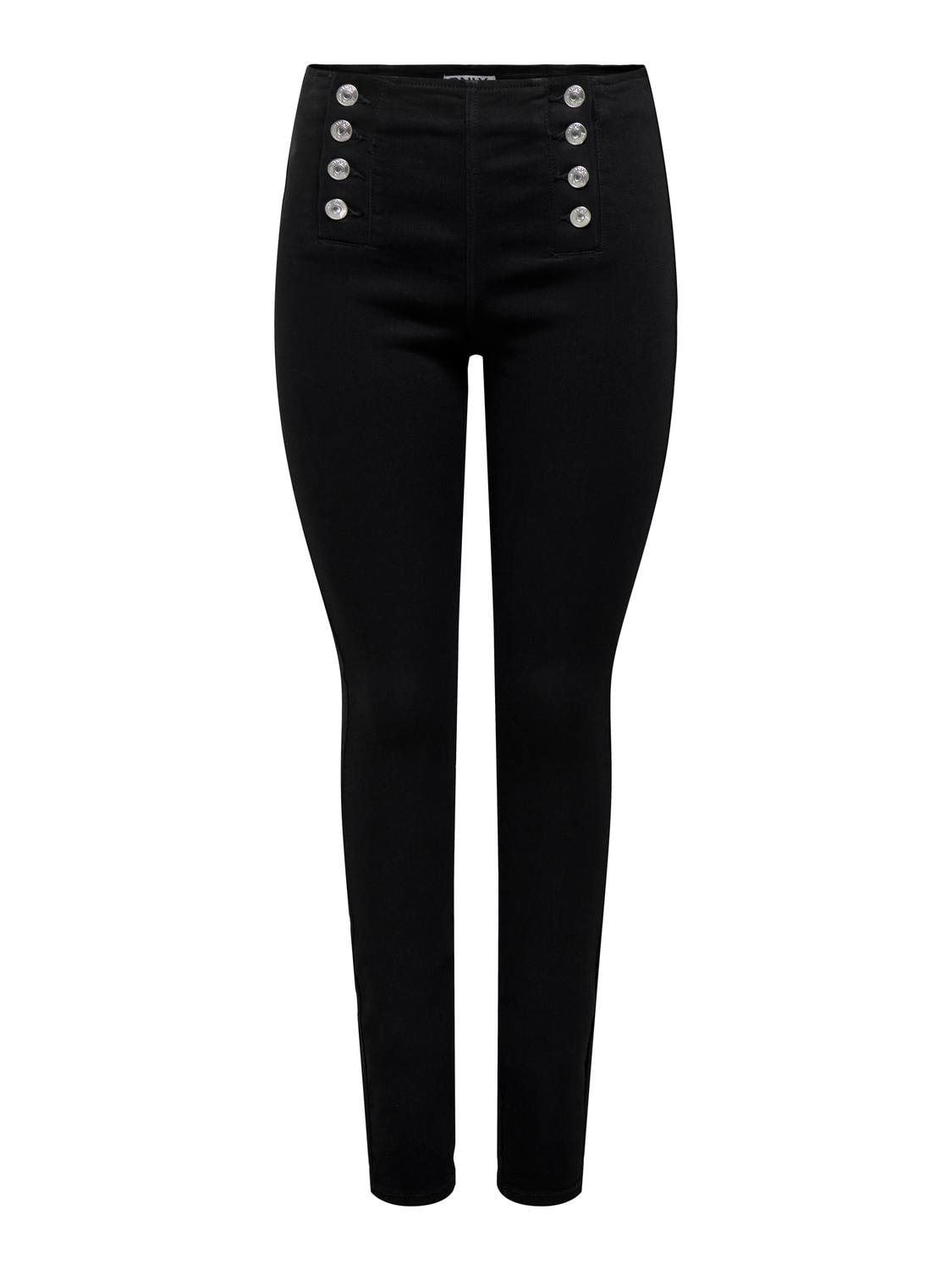 ONLY Skinny-fit-Jeans »ONLDAISY HW BUTTON SKINNY DNM«