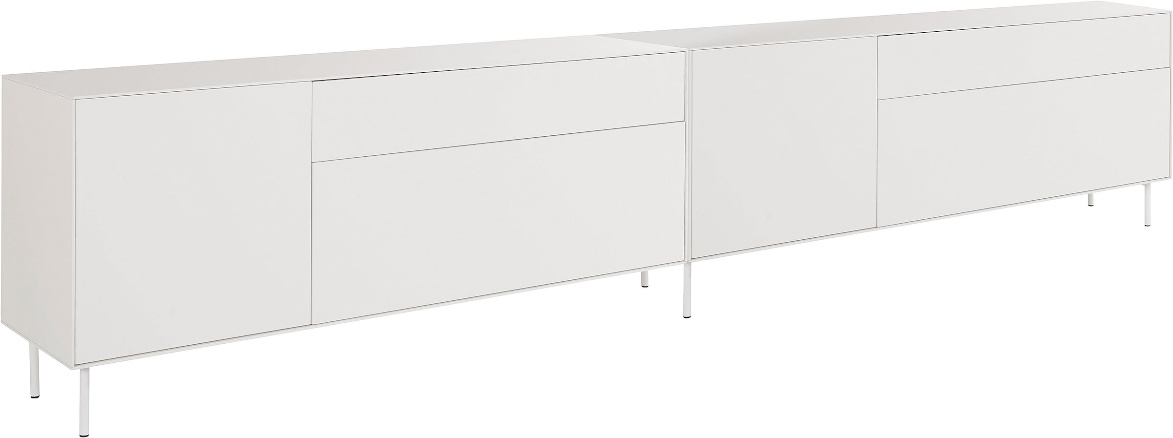 LeGer Home by Lena Gercke Lowboard »Essentials«, (2 St.), Breite: 334cm, MDF