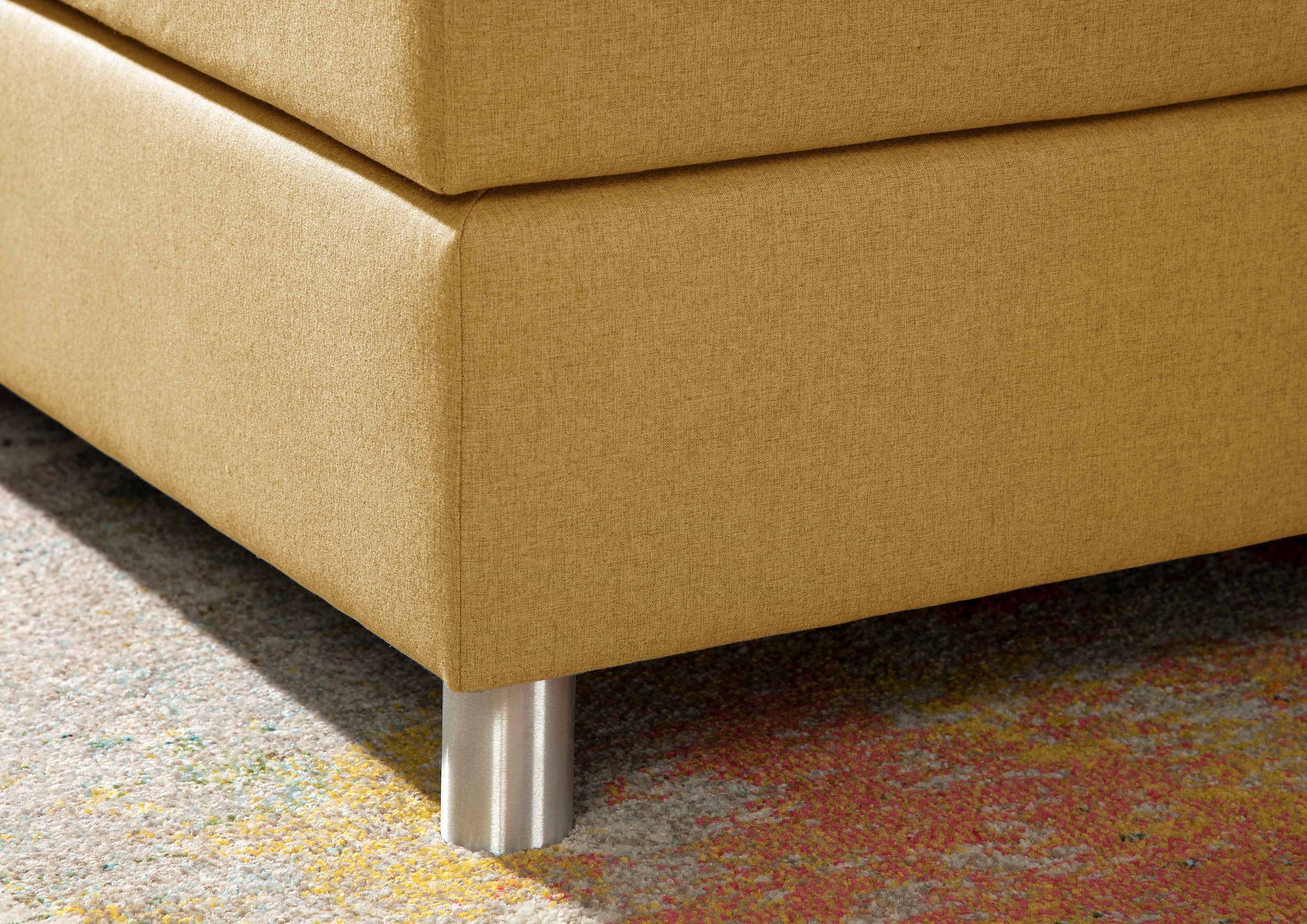 INOSIGN Boxspringbett »Parla«, incl. Topper, 4 Farben in 4 Breiten, 2 Härtegraden, 3 Matratzenarten