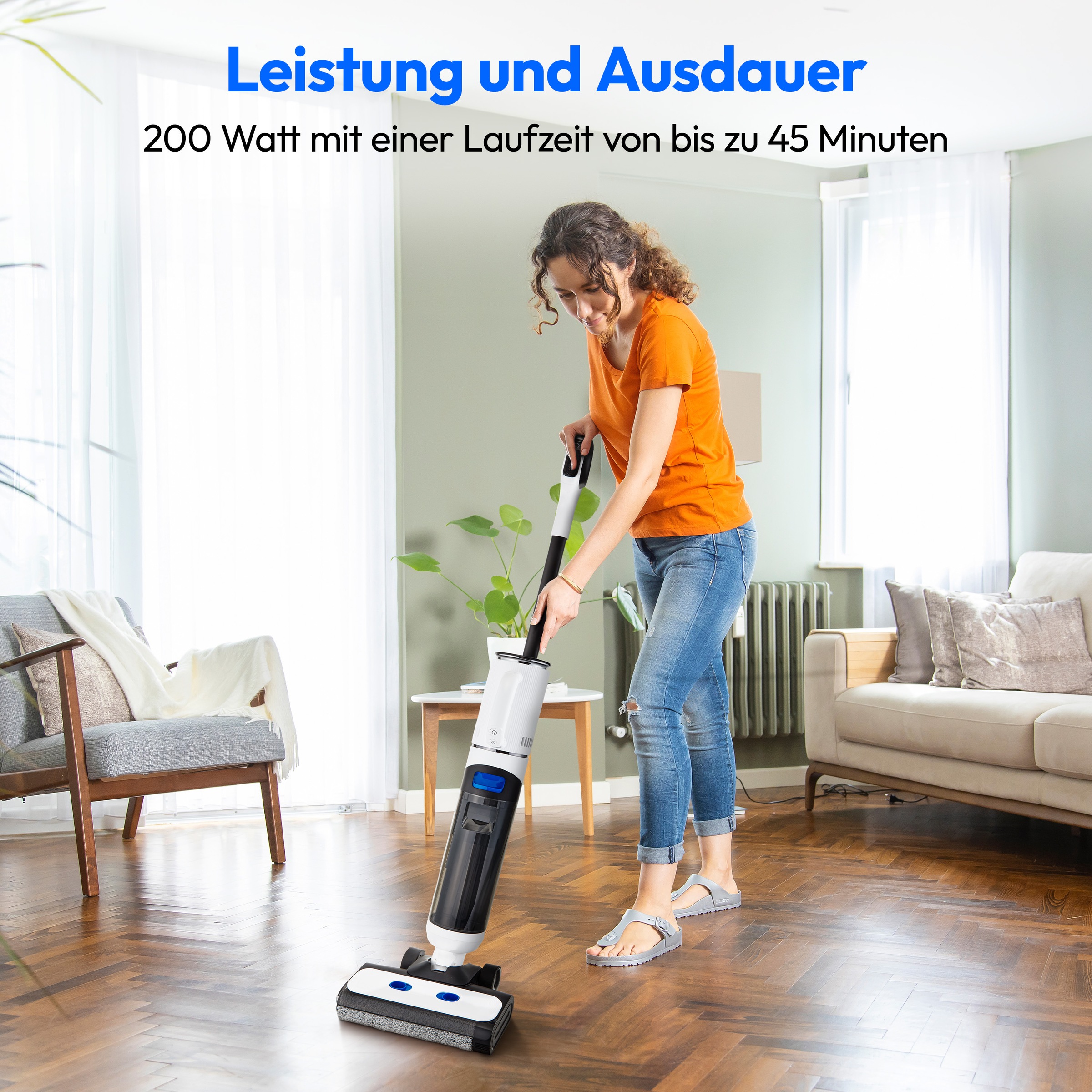 Medion® Nass-Trocken-Sauger »H30 (MD 11935), Frisch- und Schmutzwassertank, integriertes Zubehör«, Selbstreinigungs- und Trocknungsfunktion, 45min Laufzeit, LED-Display