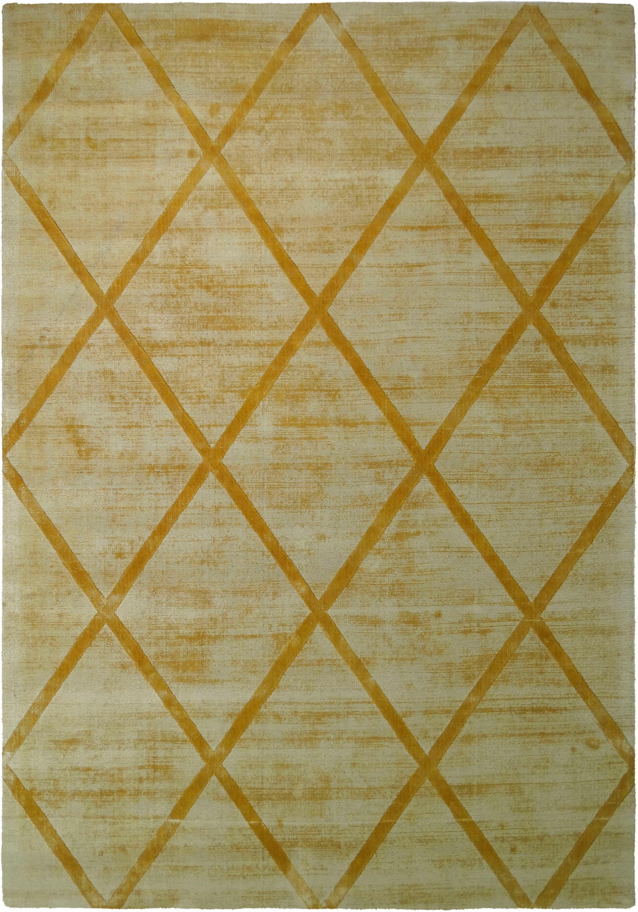 calo-deluxe Teppich »Viteox 210« rechteckig 13 mm Höhe Viskose, Kurzflor, Wohnzimmer