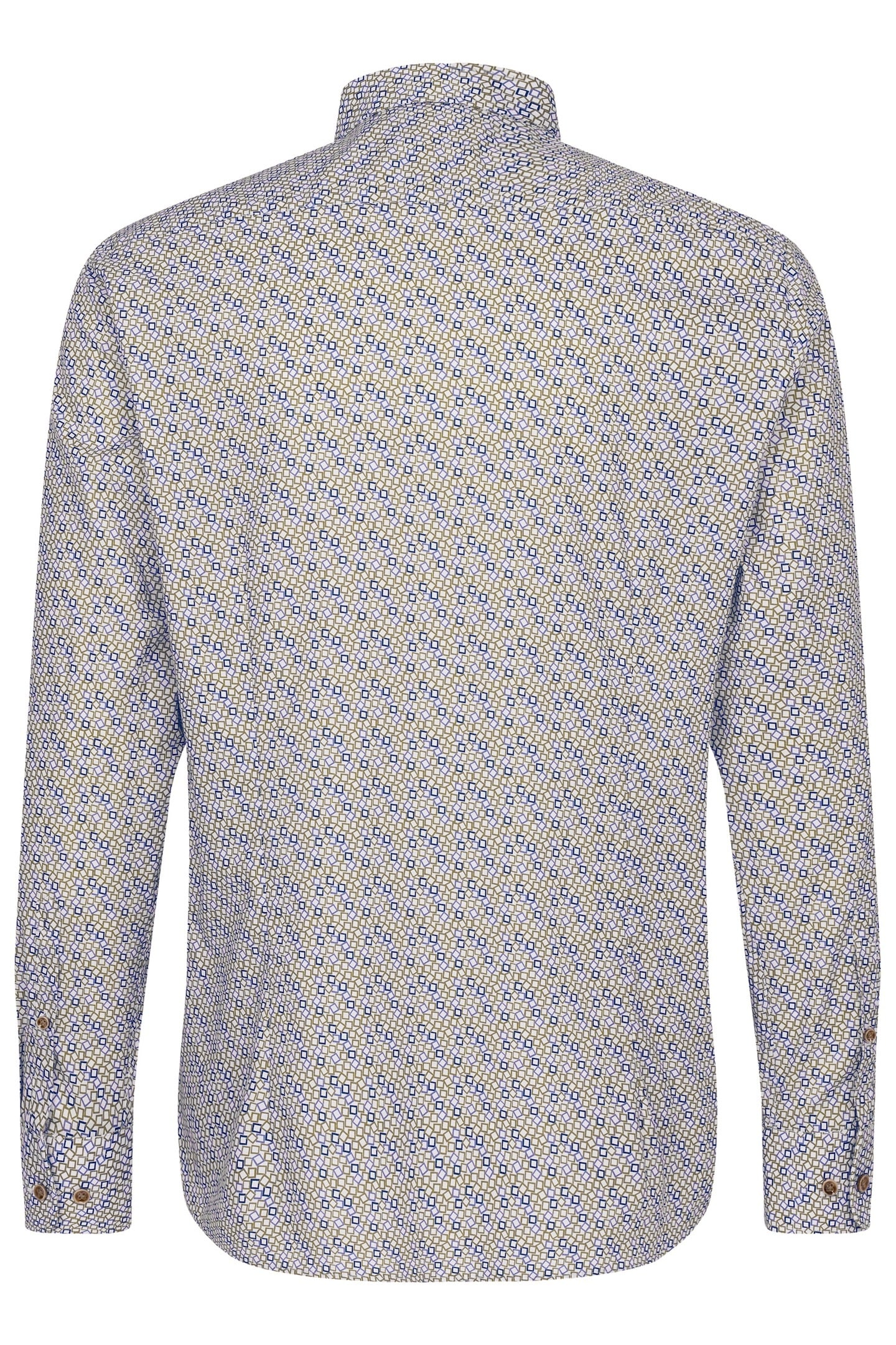 bugatti Langarmhemd mit Button-Down-Kragen