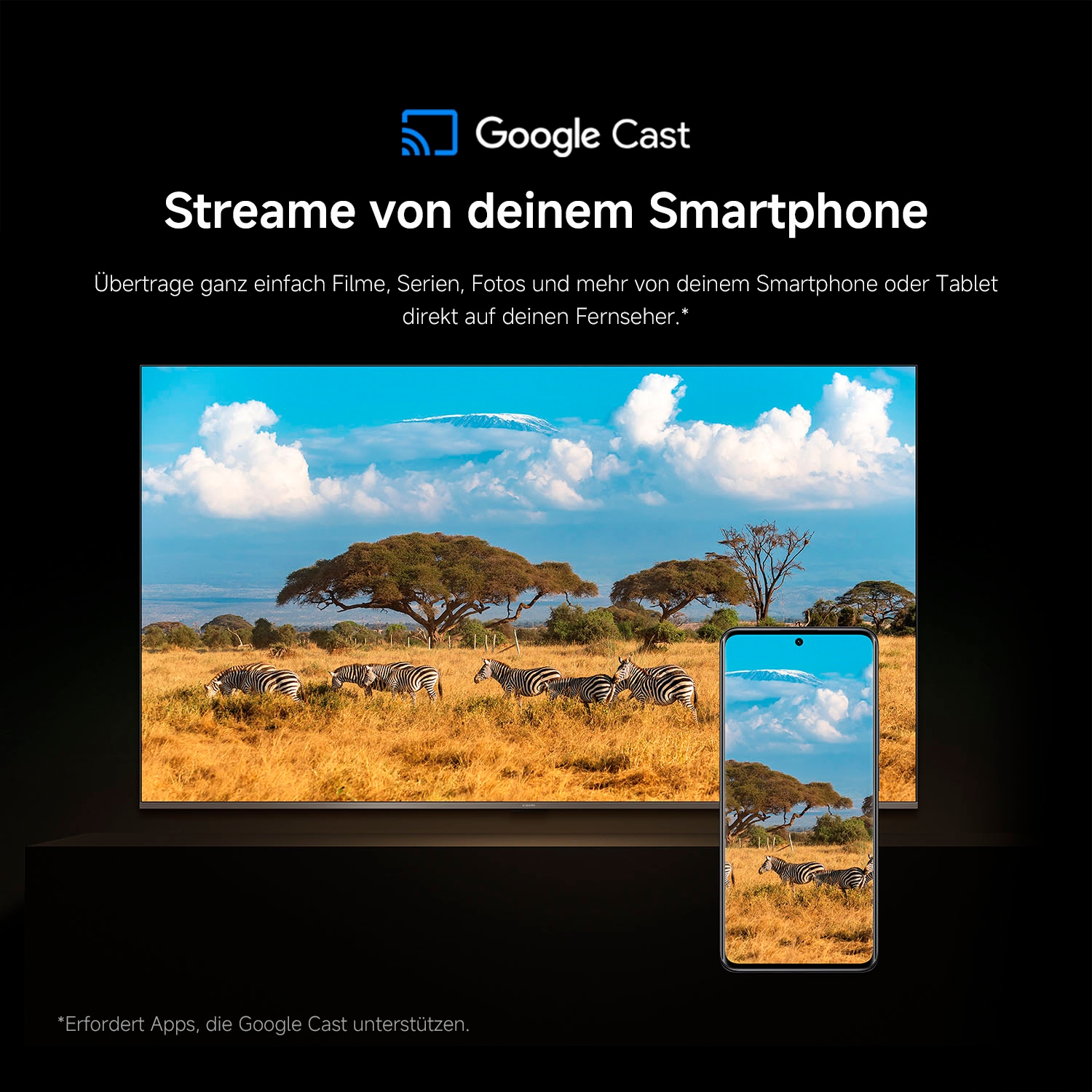 Xiaomi QLED-Fernseher »L55MB-APEU« 138 cm/55 ″ Smart-TV Xiaomi TV A Pro 55 (2026)
