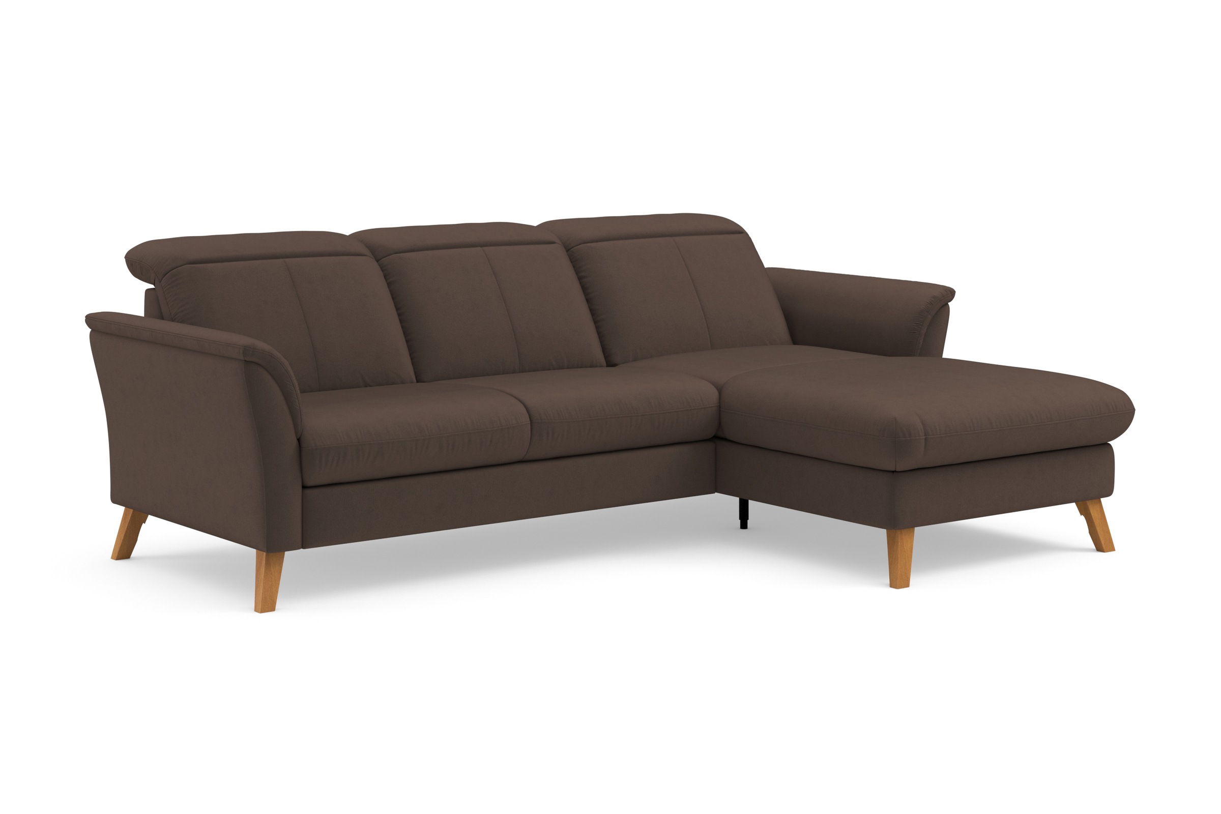 sit&more Ecksofa »Romero L-Form«, wahlweise mit oder ohne Relax-Funktion, Bettfunktion, Bettkasten