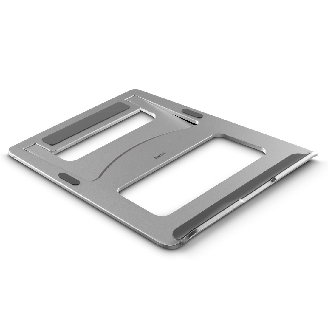 Hama Laptop-Ständer »Laptop-Stand "Aluminium", faltbar, bis 40 cm (15,6"), Silber« bis 40 cm Zoll Notebook Ständer
