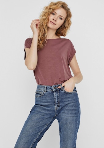 Vero Moda Rundhalsshirt »VMAVA PLAIN« kaufen Vero Moda Rundhalsshirt »VMAVA PLAIN« kaufen
