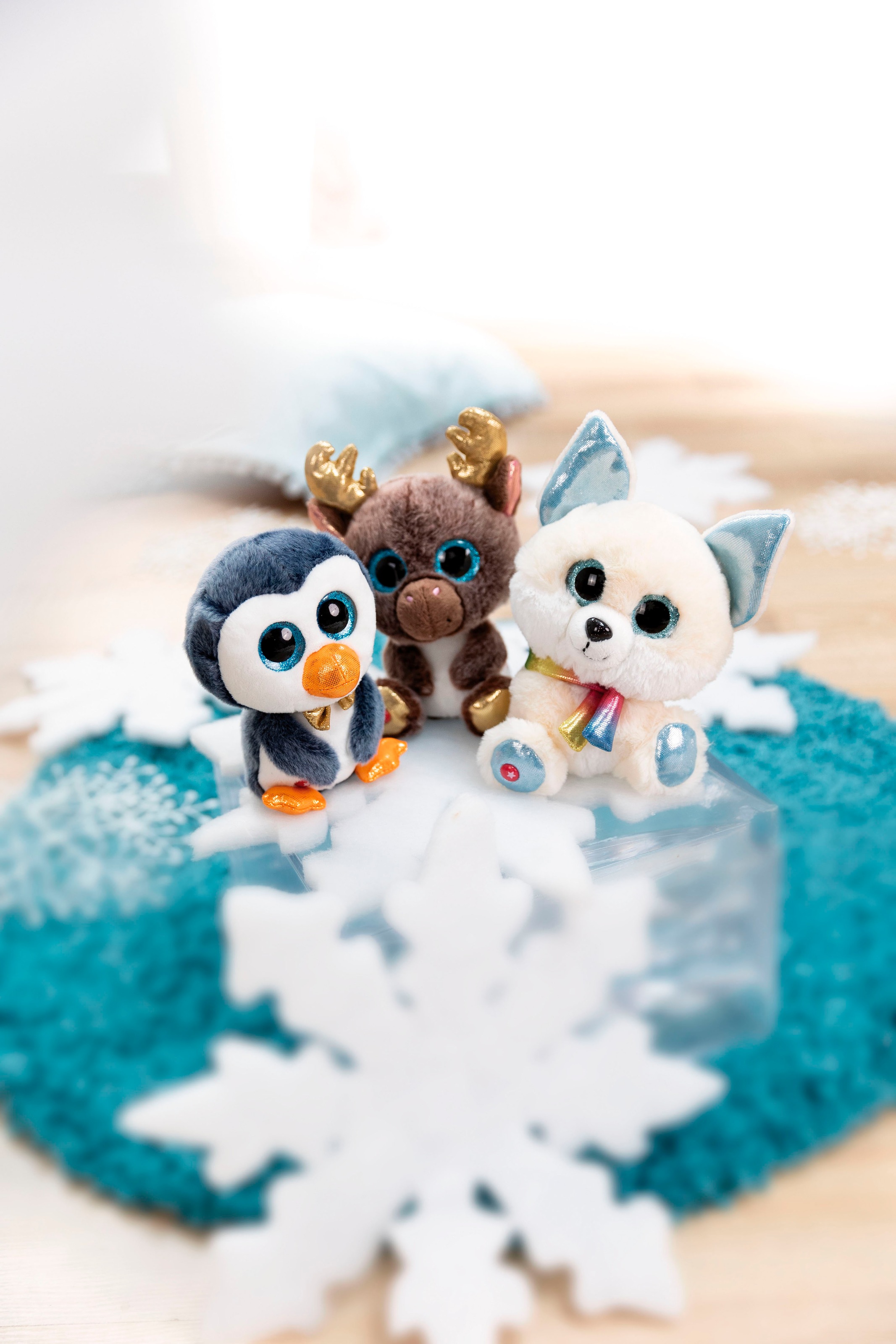 Nici Kuscheltier »Glubschis, Pinguin Sniffy, 15 cm schlenkernd«