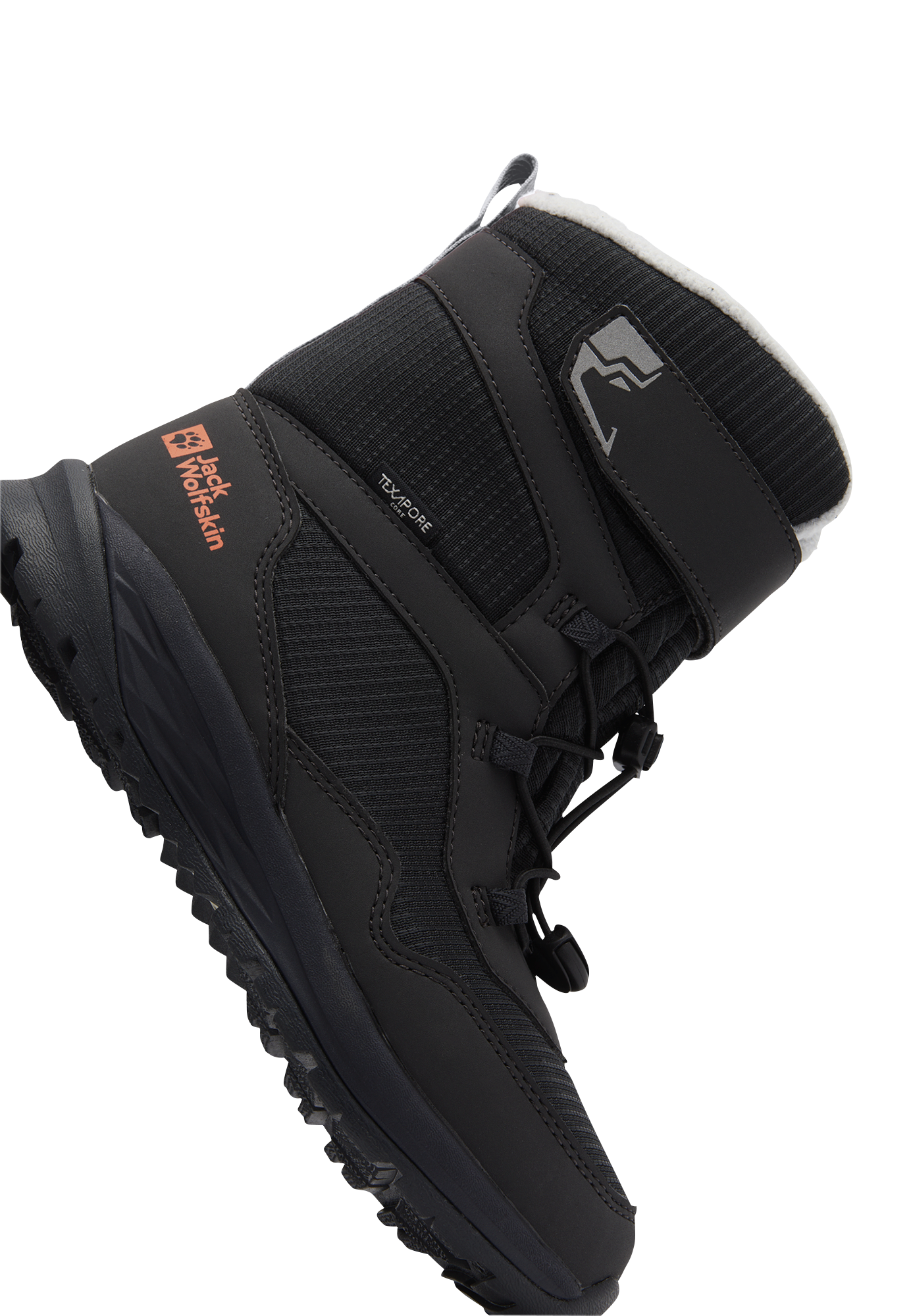 Jack Wolfskin Winterboots »POLAR BEAR-B TEXAPORE HIGH VC K«, Snowboots, Winterstiefel, Winterschuhe, wasserdicht & gefüttert