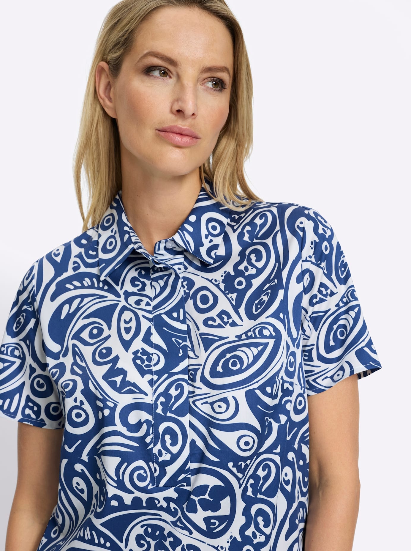 heine Sommerkleid »Druck-Kleid« Nahttasche