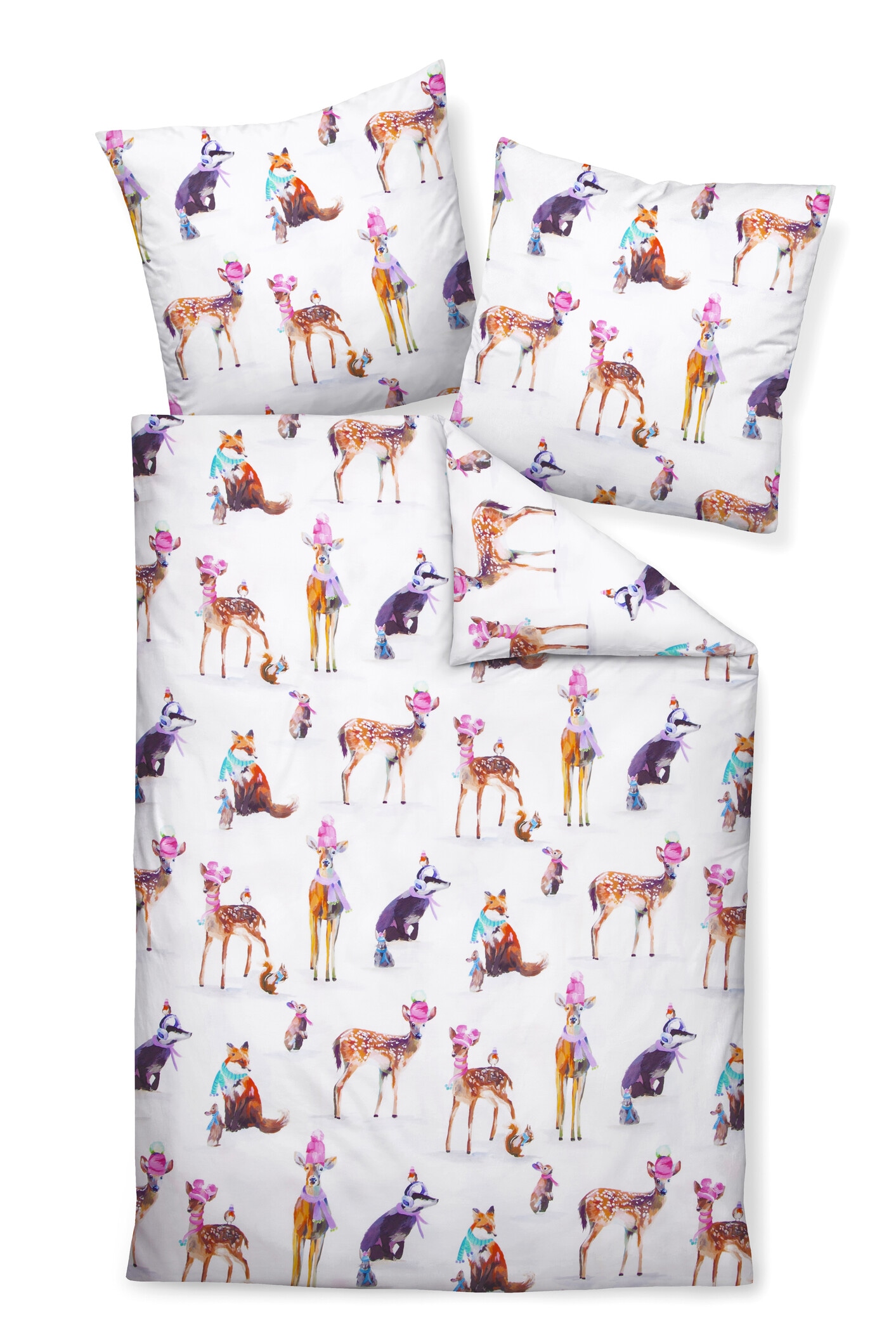 Janine Bettwäsche »42115 modern art S, Mako-Satin aus 100 % Baumwolle«