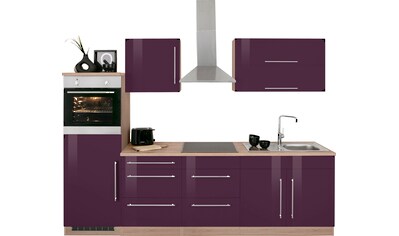 HELD MÖBEL Küchenzeile »Samos«, mit E-Geräten, Breite 270 cm kaufen