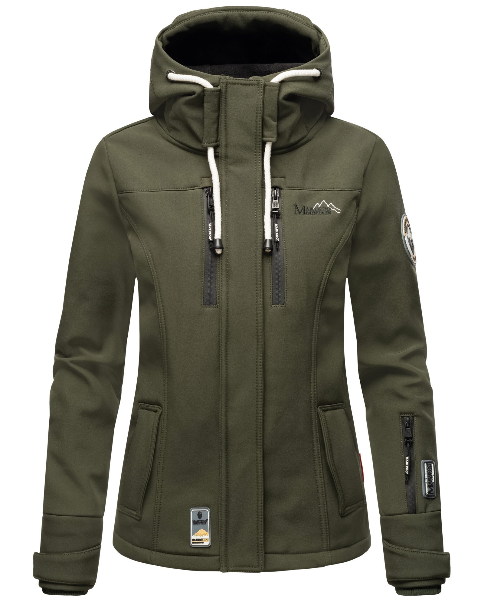 Marikoo Softshelljacke »Marikoo Kleinezicke Damen Softshell Jacke B864«