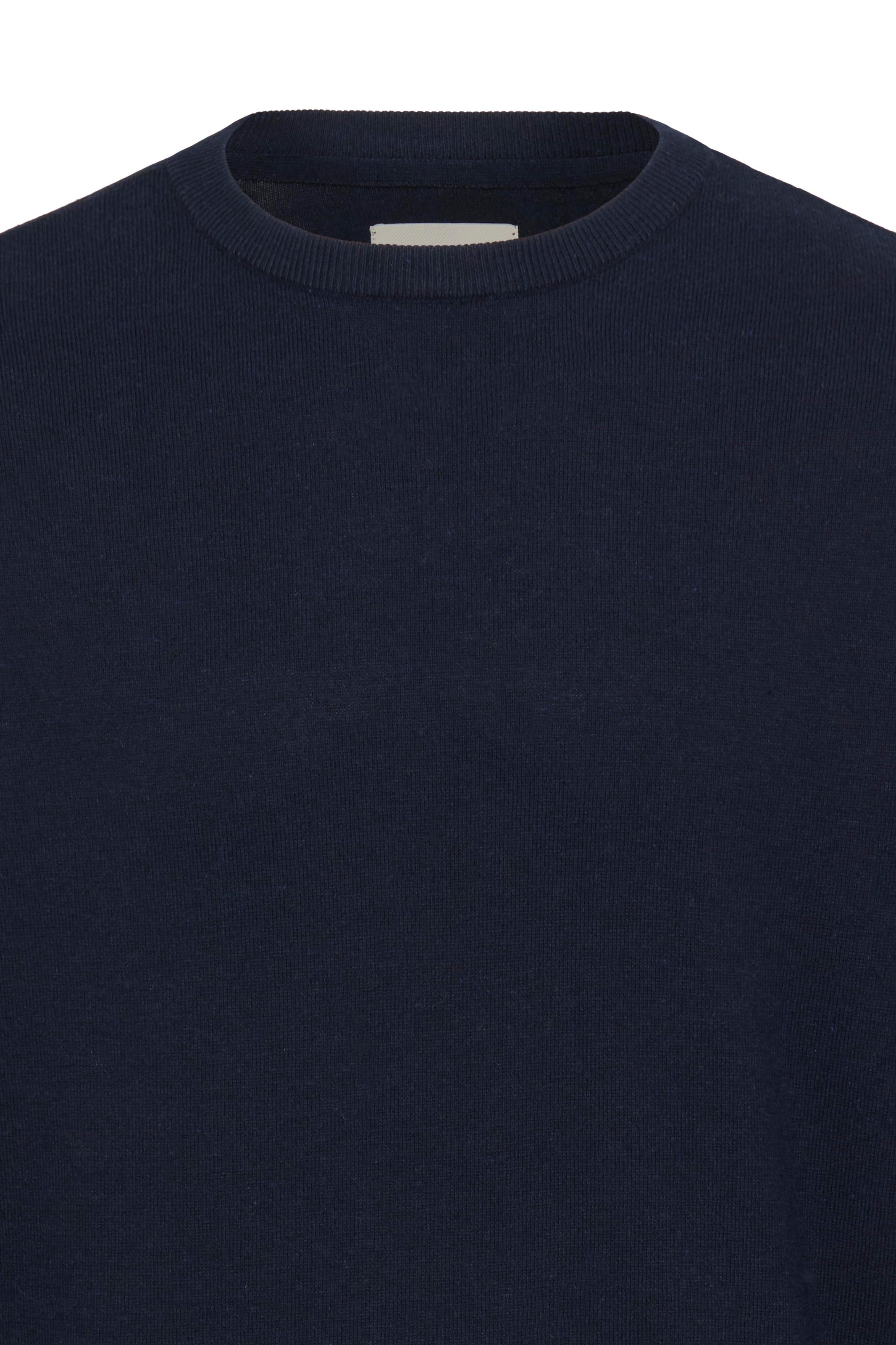 Blend Rundhalspullover »BHBAGGE CREW KNIT« Baumwollmischung, regular fit