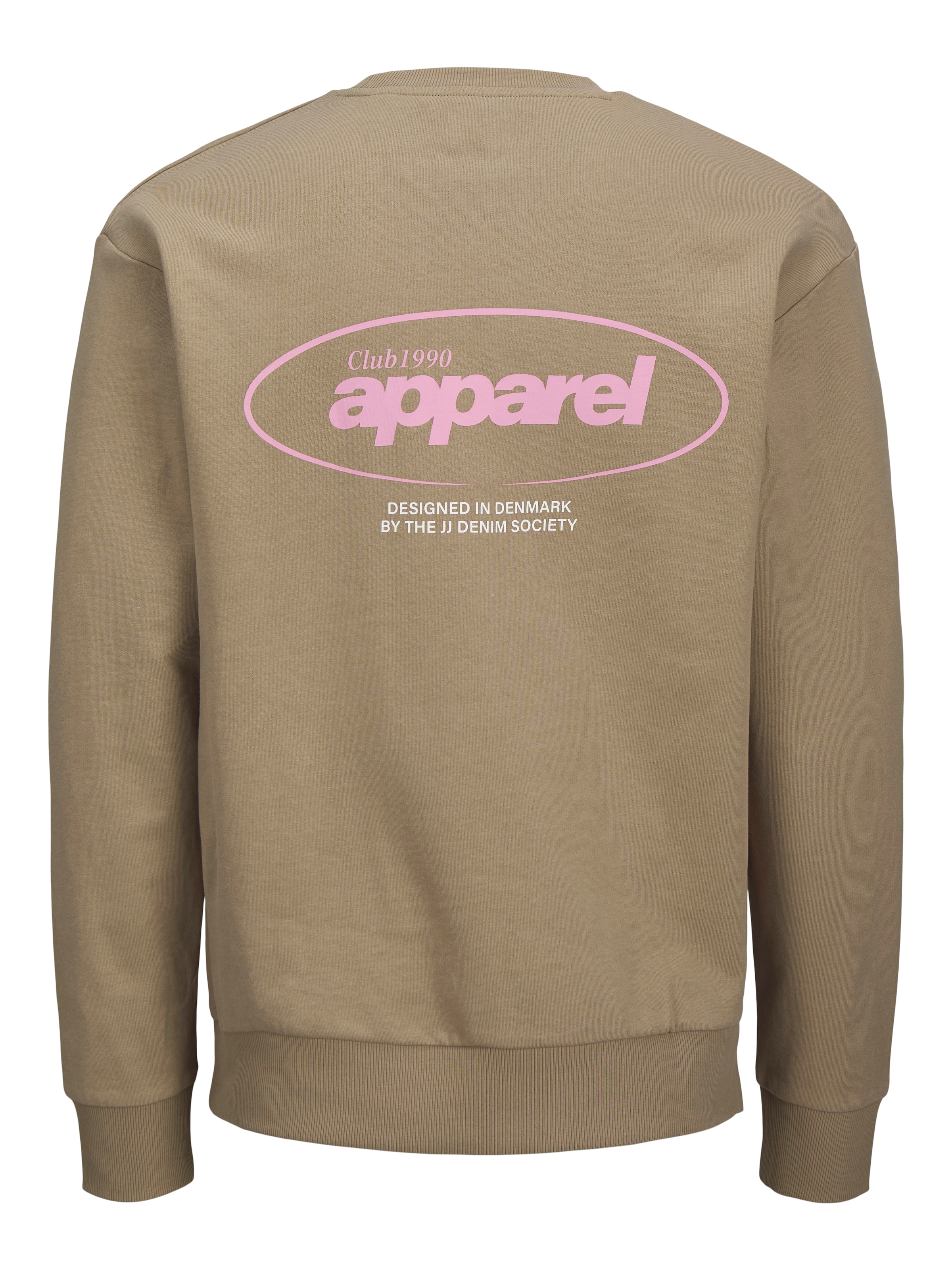 Jack & Jones Sweatshirt »JJEBRADLEY GRAPHIC SWEAT CREW NOOS«, mit Front und Back Print