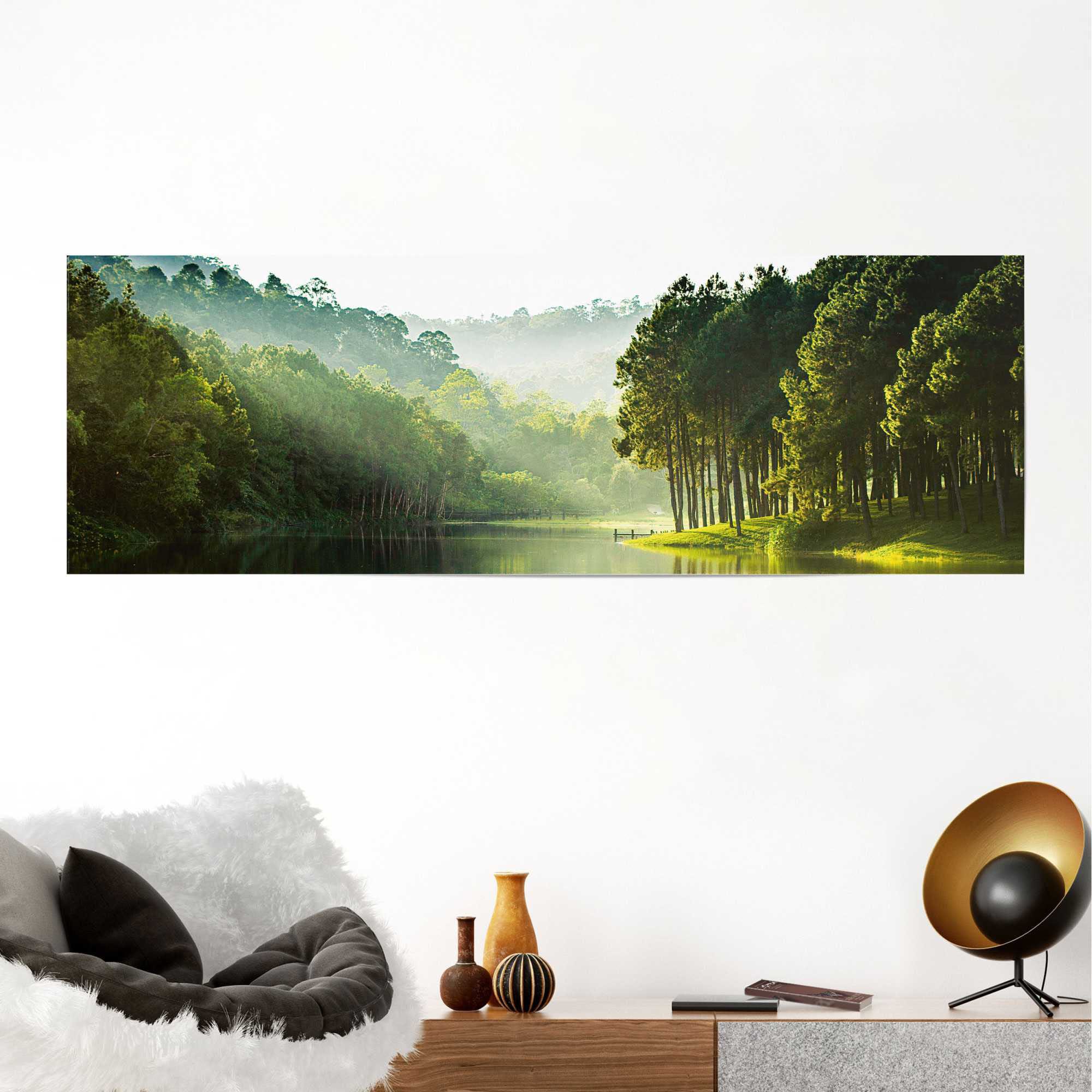 Reinders! Poster »Mystischer Waldsee«, (1 St.) bestellen auf Rechnung