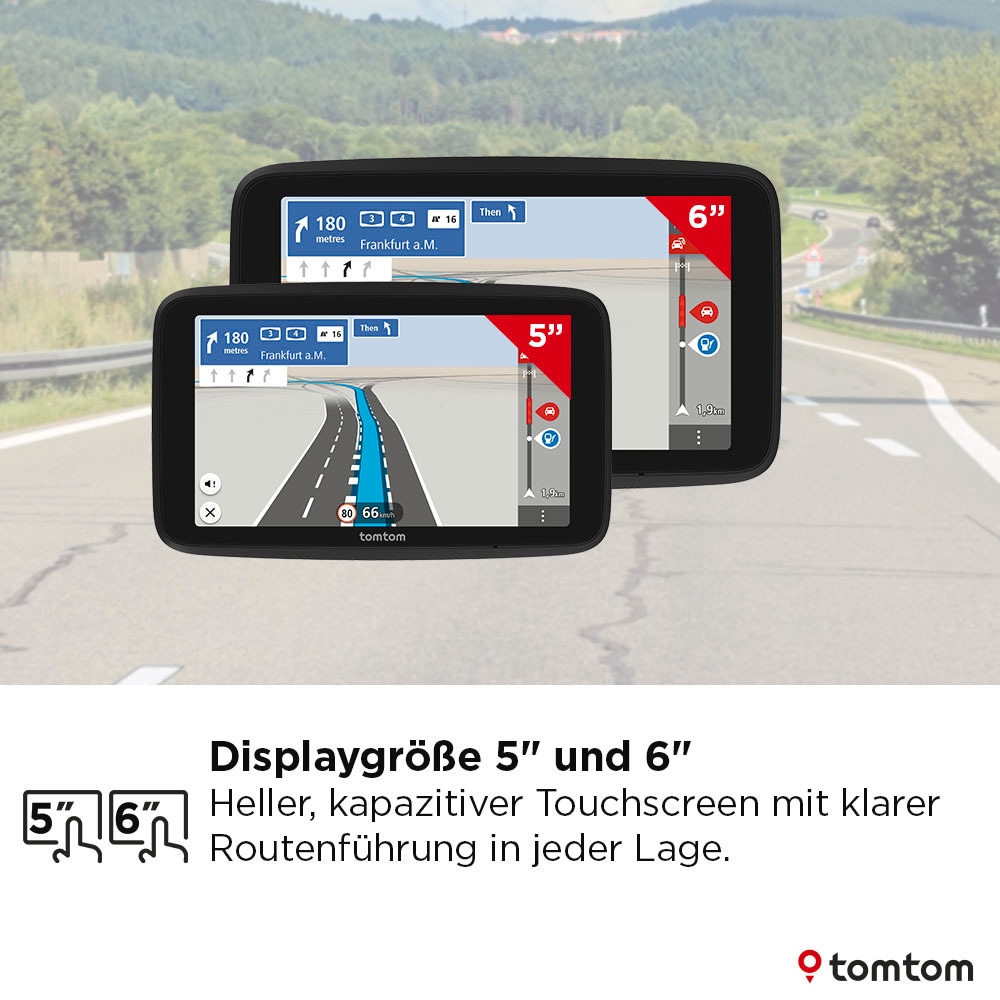 TomTom PKW-Navigationsgerät »GO Classic 5Zoll (2te Generation)«, (Zentraleuropa)