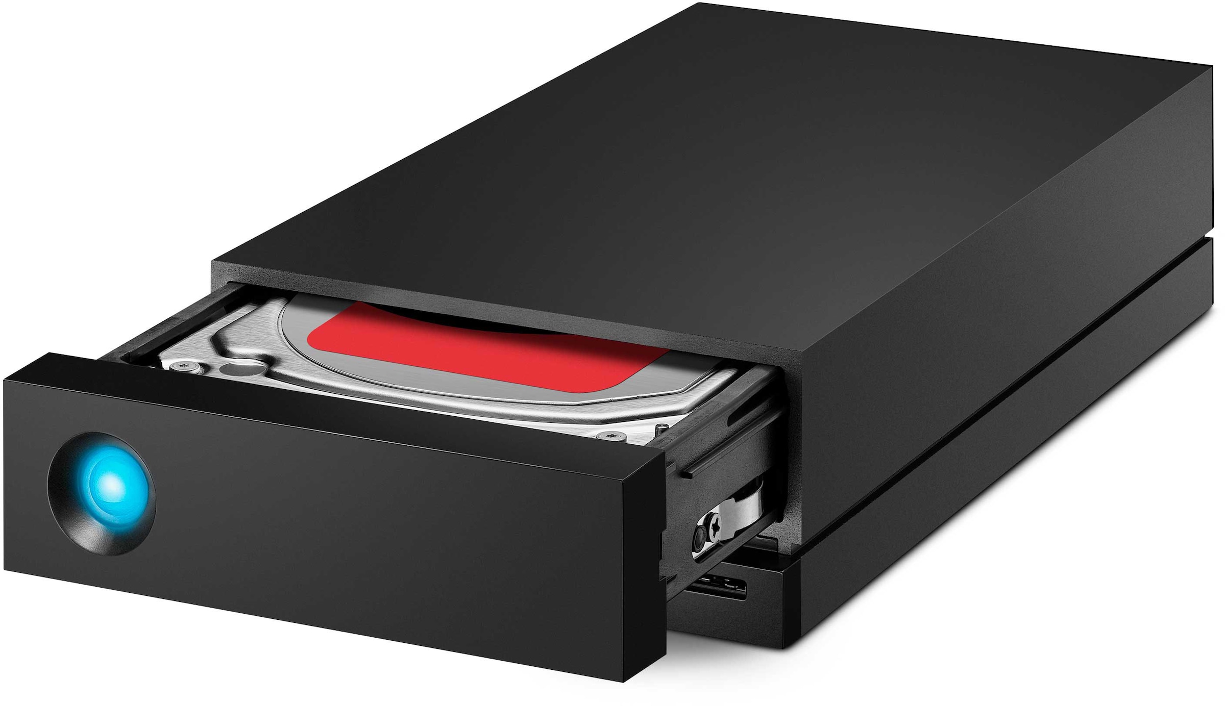 LaCie HDD-NAS-Festplatte »1big Dock« 16 TB Anschluss DisplayPort | SD-/CF-Kartensteckplätze | Thunderbolt 3 | USB