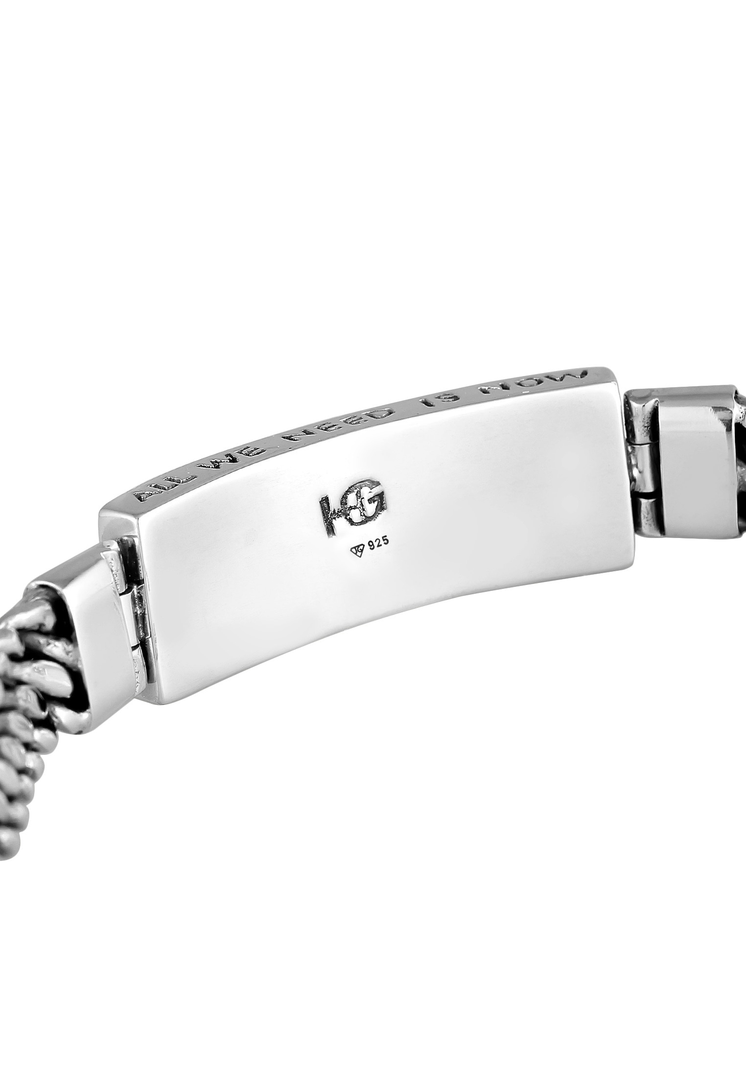 HAZE & GLORY Armkette »Armband Panzerkette - Nowness 925 Silber«