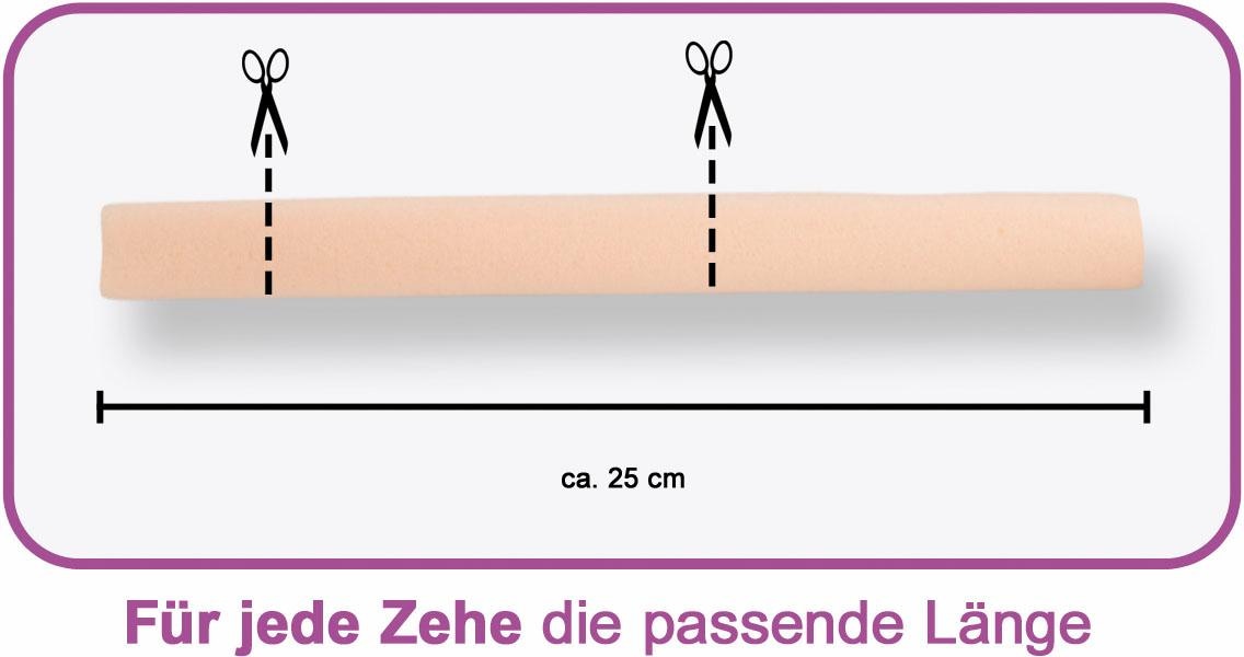 Fußgut Fußpolster »Druckschutz Schlauch«, schützt vor Verletzungen und Reibung