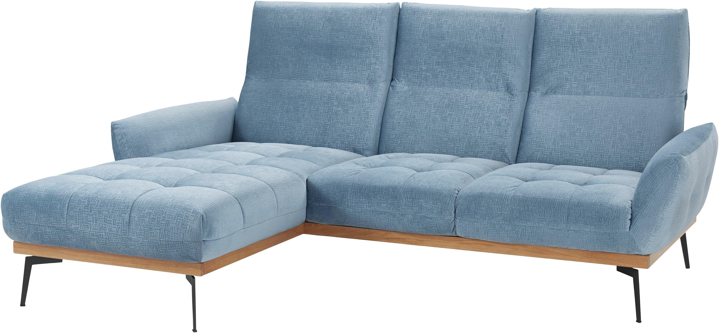 Guido Maria Kretschmer Home&Living Ecksofa »Palíc, inkl. Rückenverstellung, bequem, elegant, Breite 245cm, L-Form«