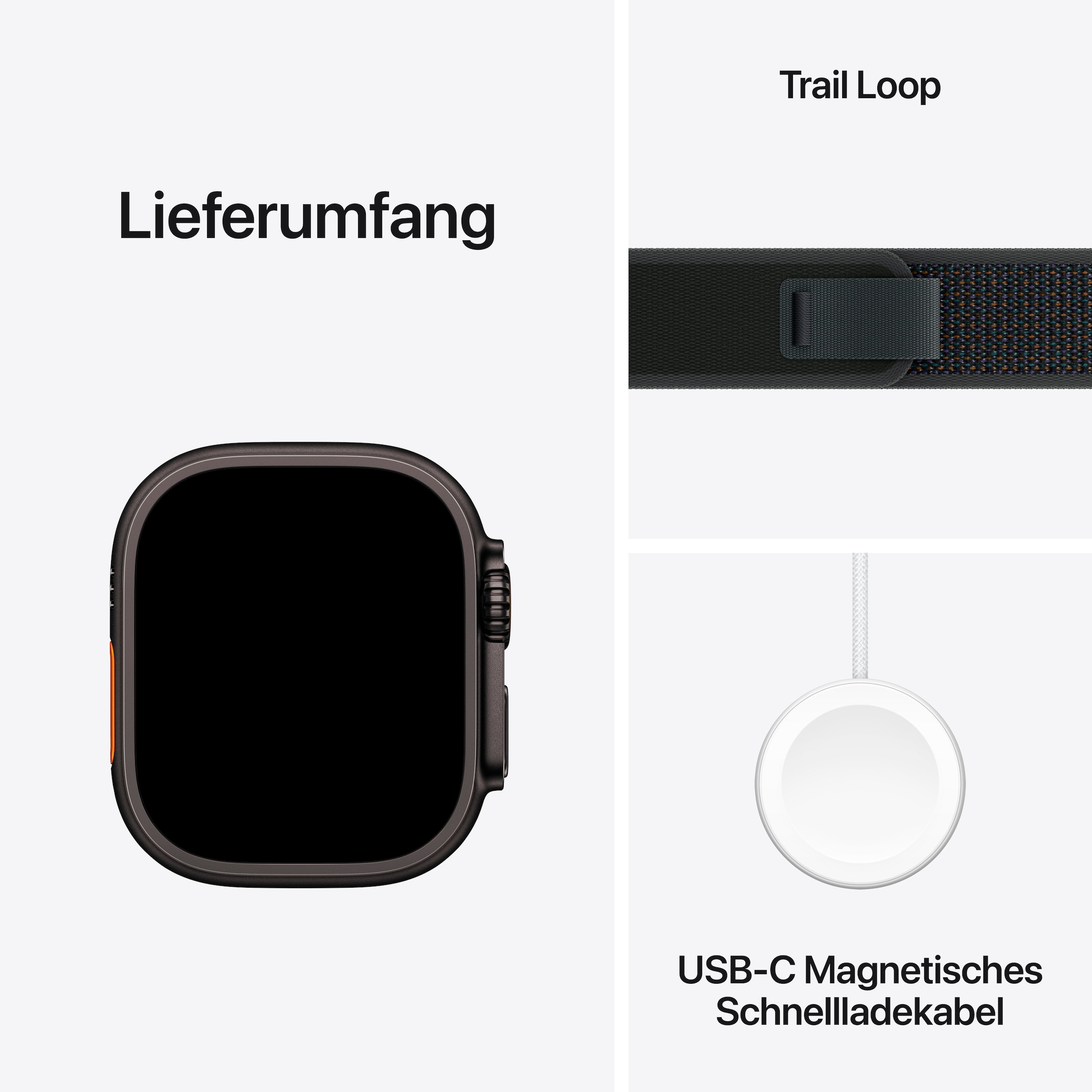 Apple Smartwatch »Watch Ultra 2 (2024) GPS + Cellular«, (4,9 cm), Watch OS, 64 GB
